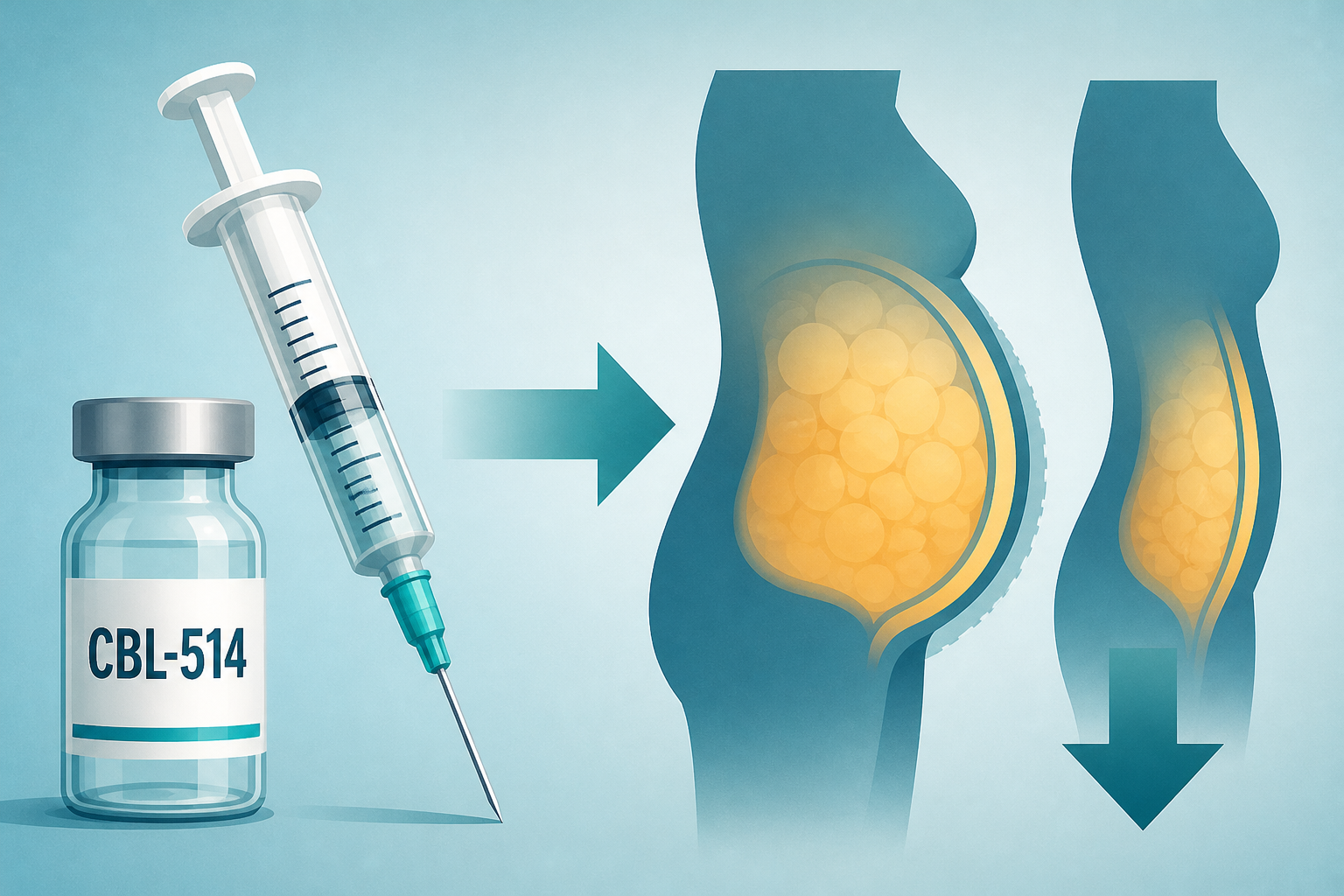 New injection CBL-514 shown to reduce visceral fat in human trials
