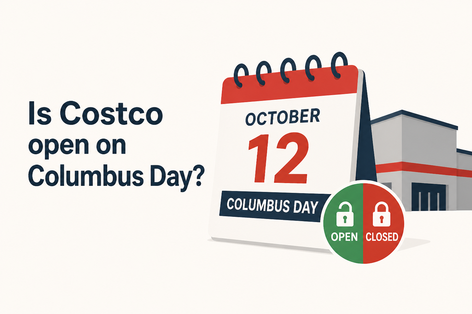 Is Costco open on Columbus Day? All the stores open and closed on Oct. 12