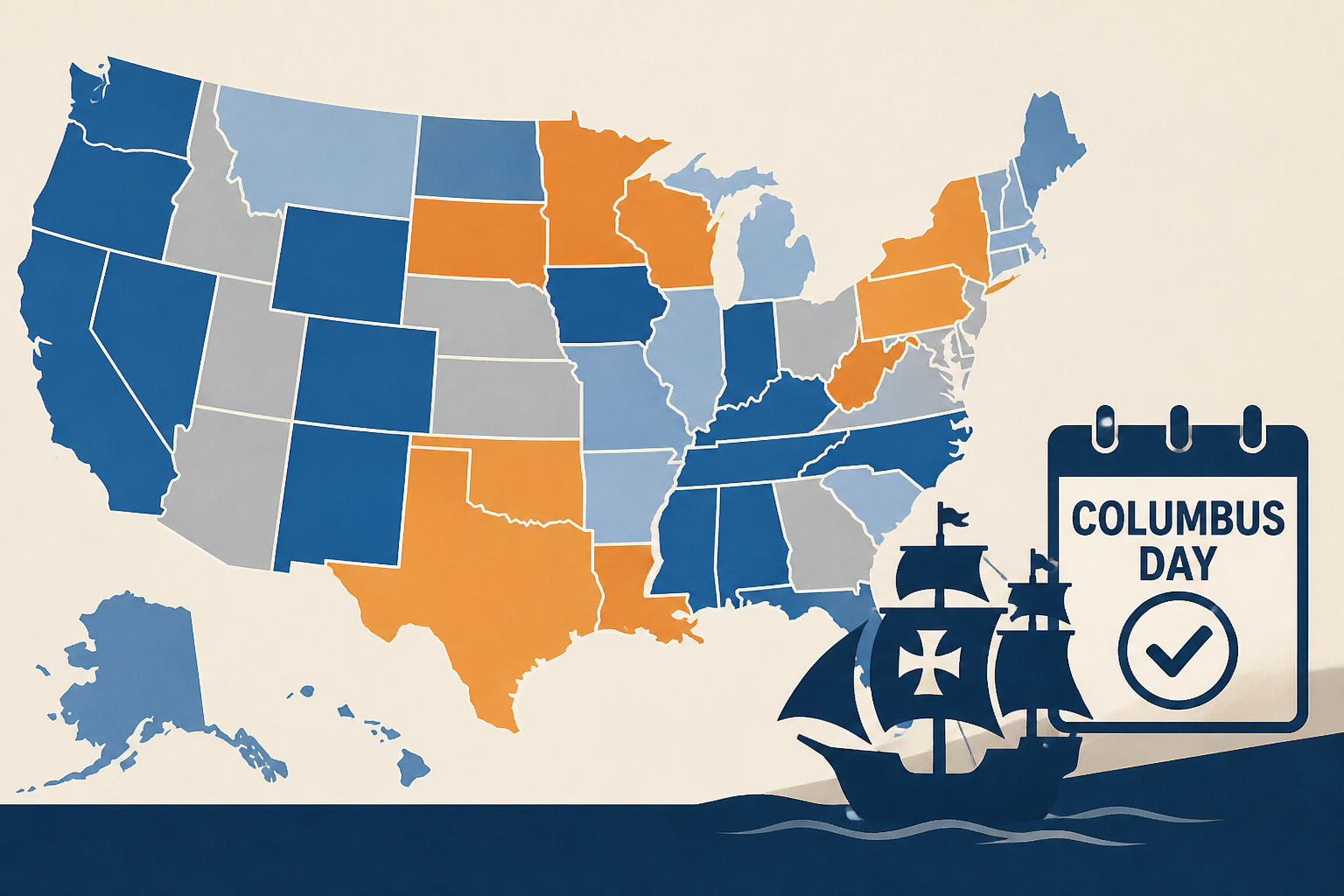 Map Shows How States Mark Columbus Day As Trump Vows To Protect Holiday