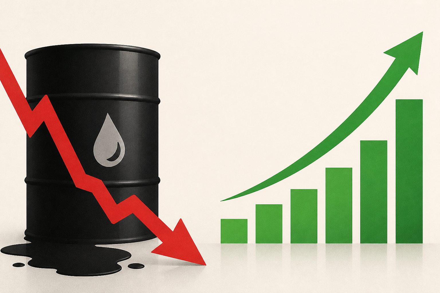 Oil prices tumble as stocks rise after Trump touts 'energy ceasefire'