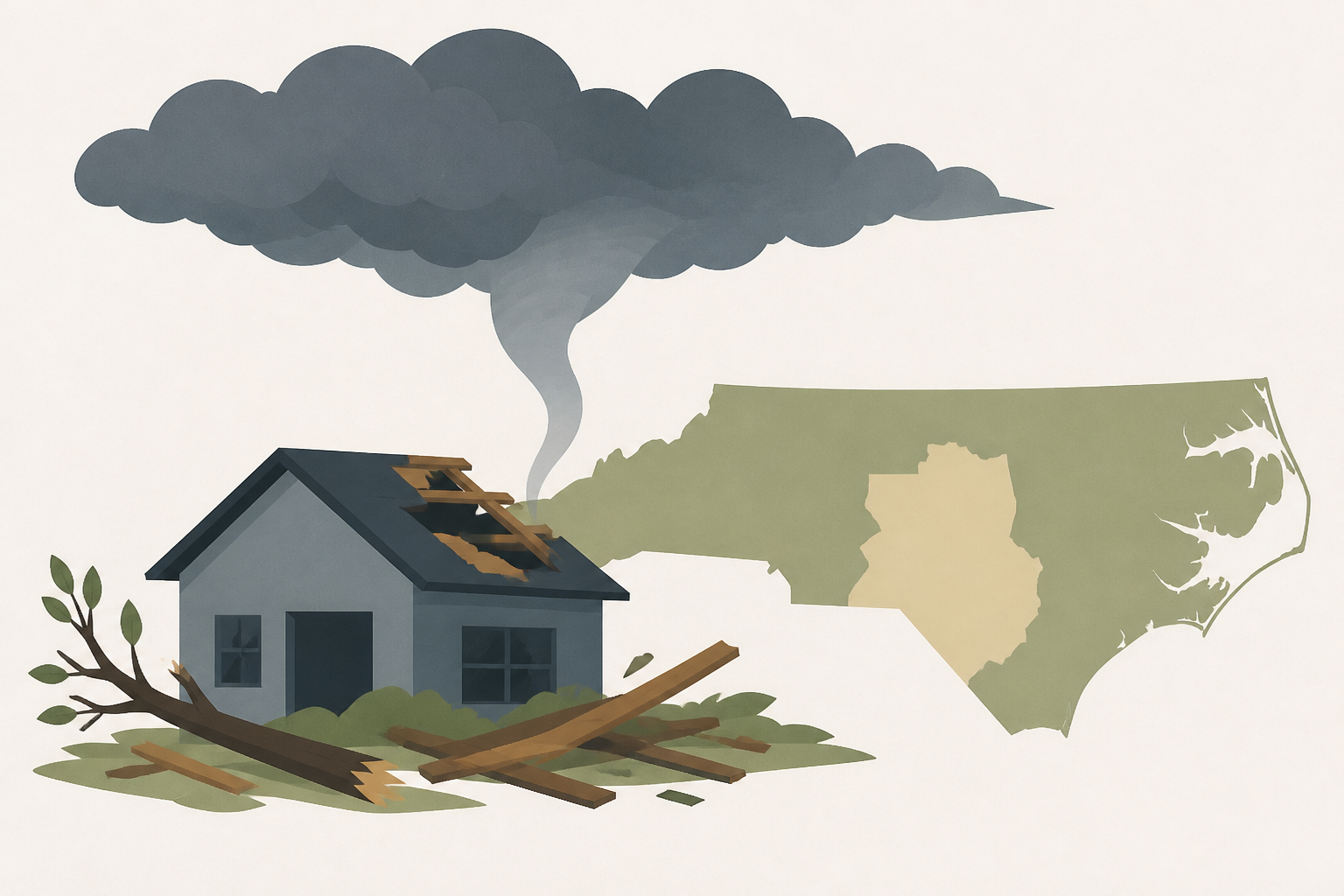 Storms, possible tornadoes leave damage across parts of central NC, Sandhills
