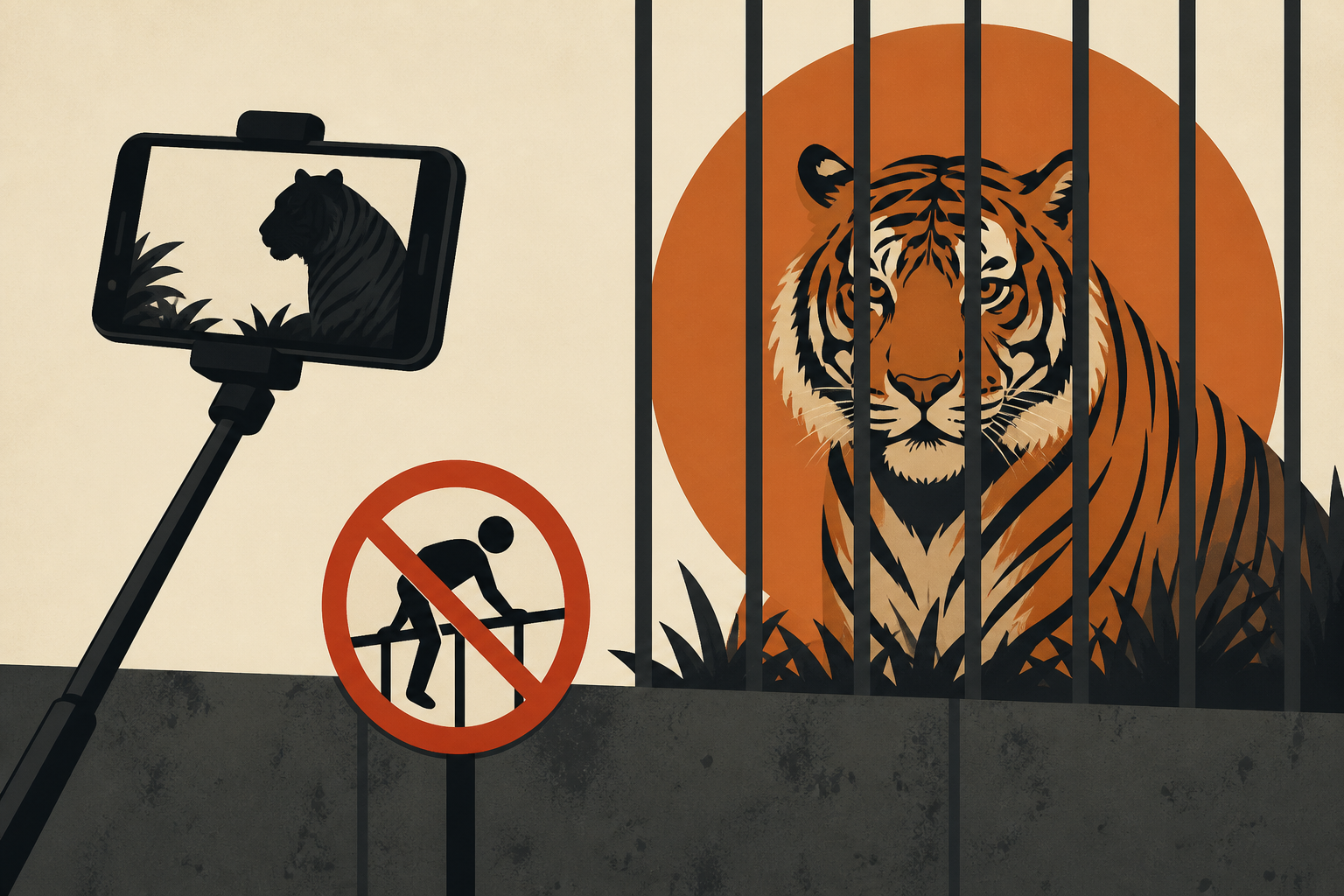 Man killed by tiger at Yorkshire zoo posed for photo with animal before climbing into enclosure, say witnesses