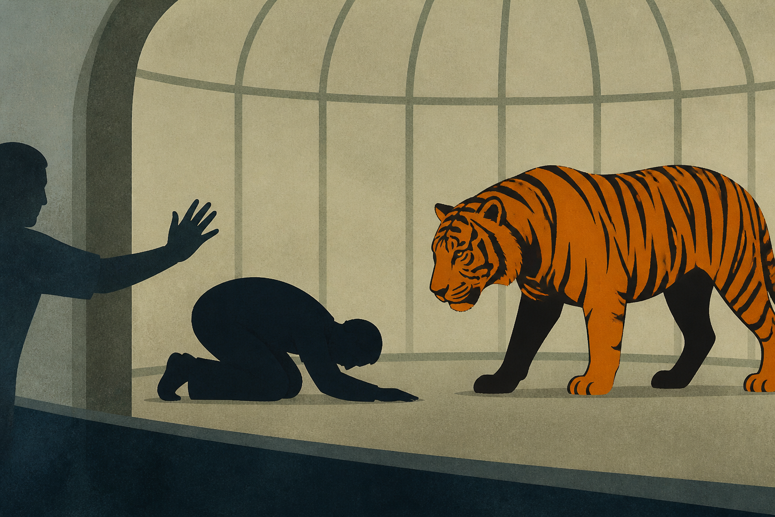 Man fatally mauled by tiger prayed, bowed down to big cat inside UK wildlife enclosure after stranger tried to pull him back