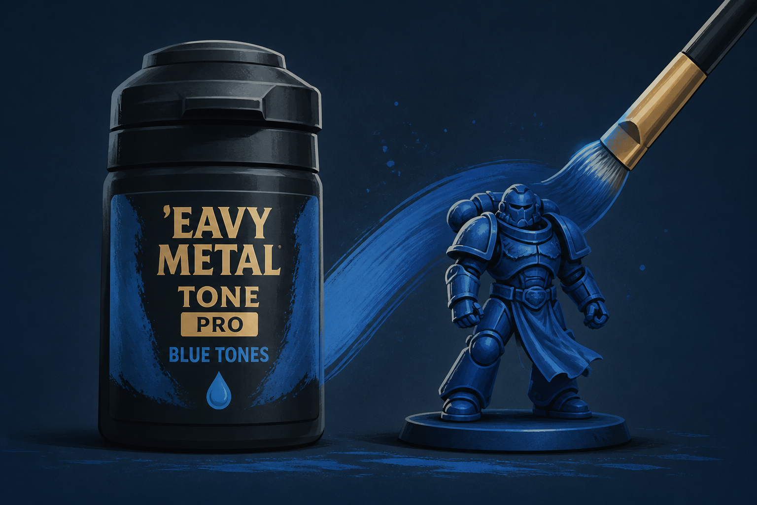 ’Eavy Metal takes on blue with Warhammer Tone Pro paints