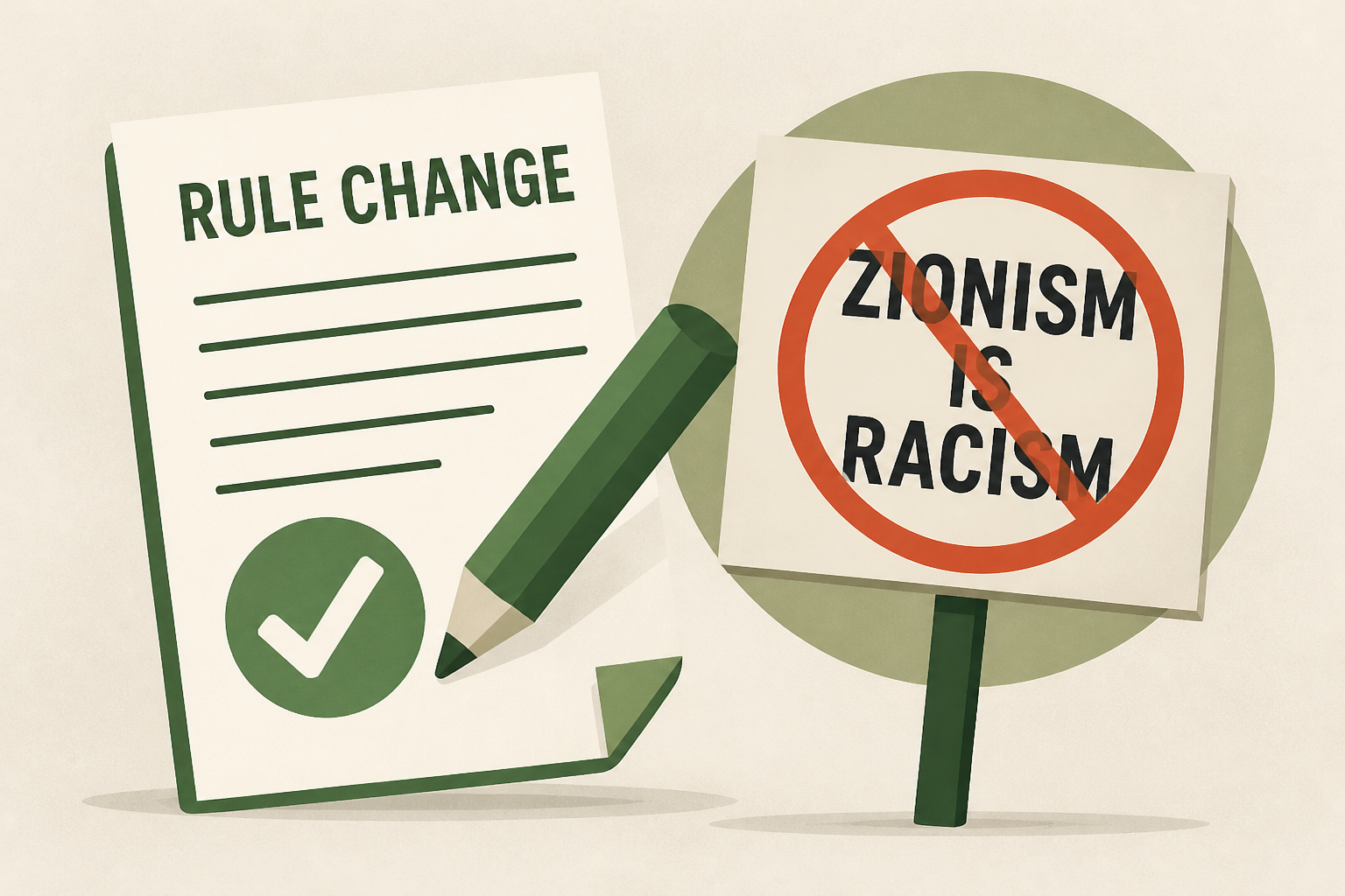 Greens leader seeks rule change after party declares Zionism is racism