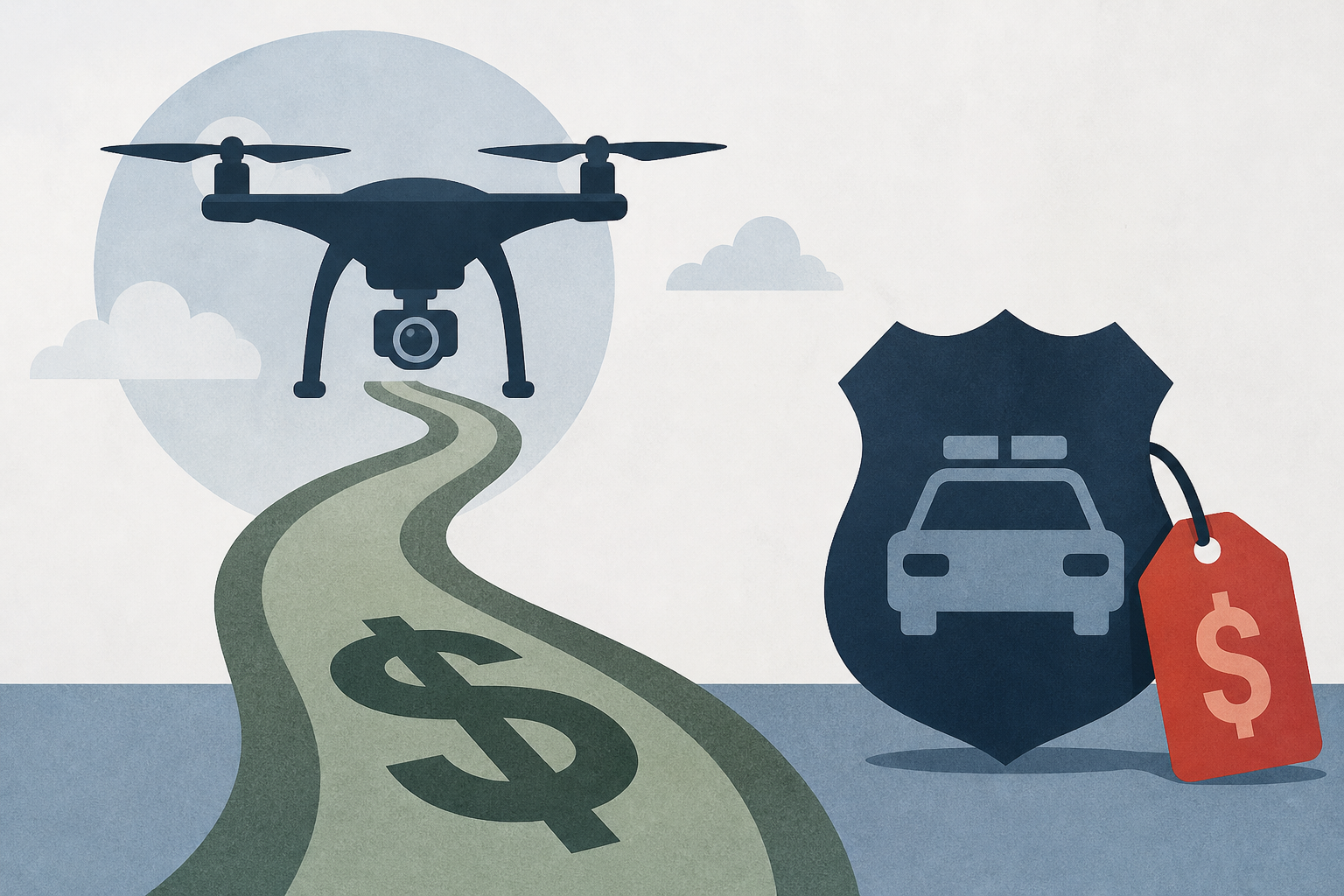 Efforts to boost U.S. drone makers are costing U.S. police : NPR