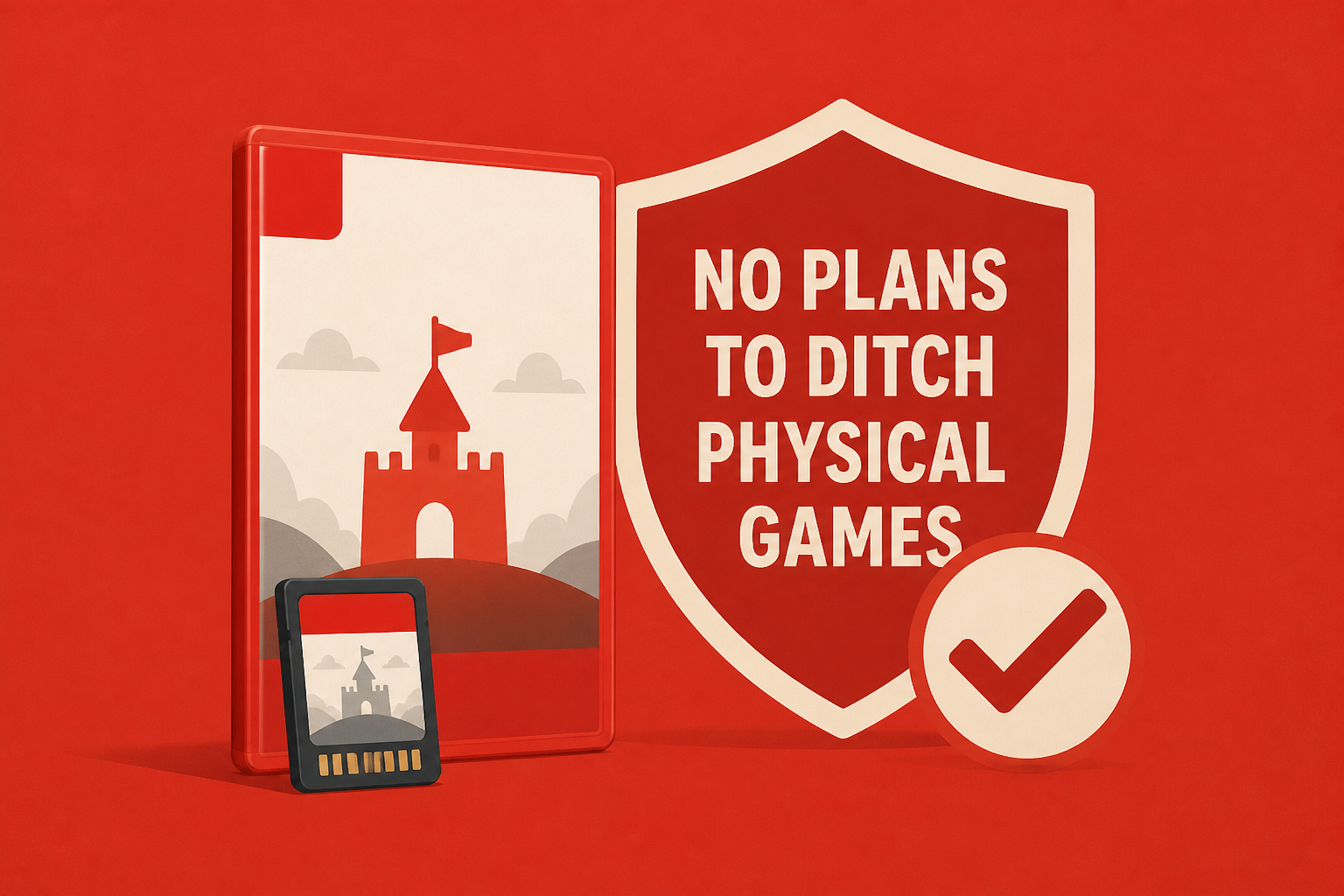 Nintendo executive confirms company has "no plans to ditch physical games"