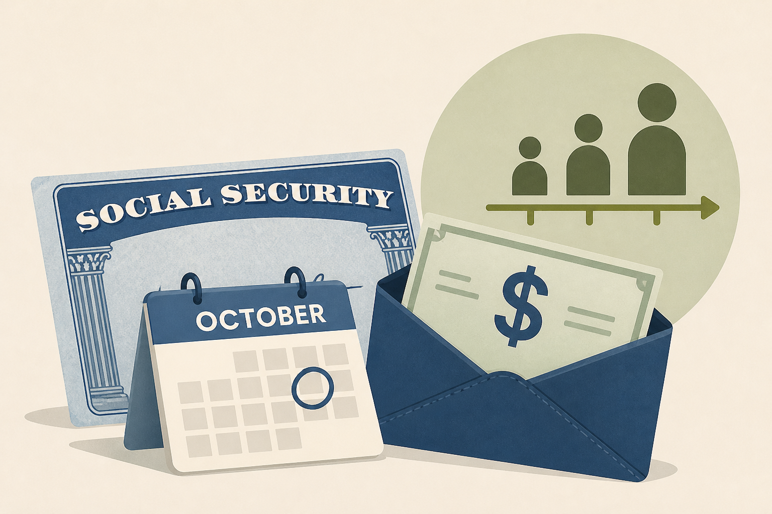 Who gets the next Social Security payment in October?