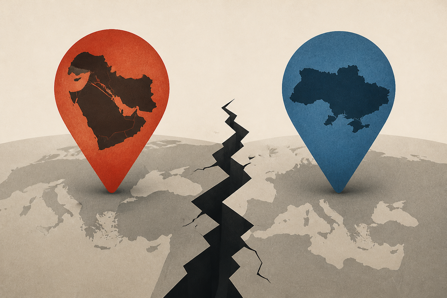 Tensions escalate in the Middle East and Ukraine wars