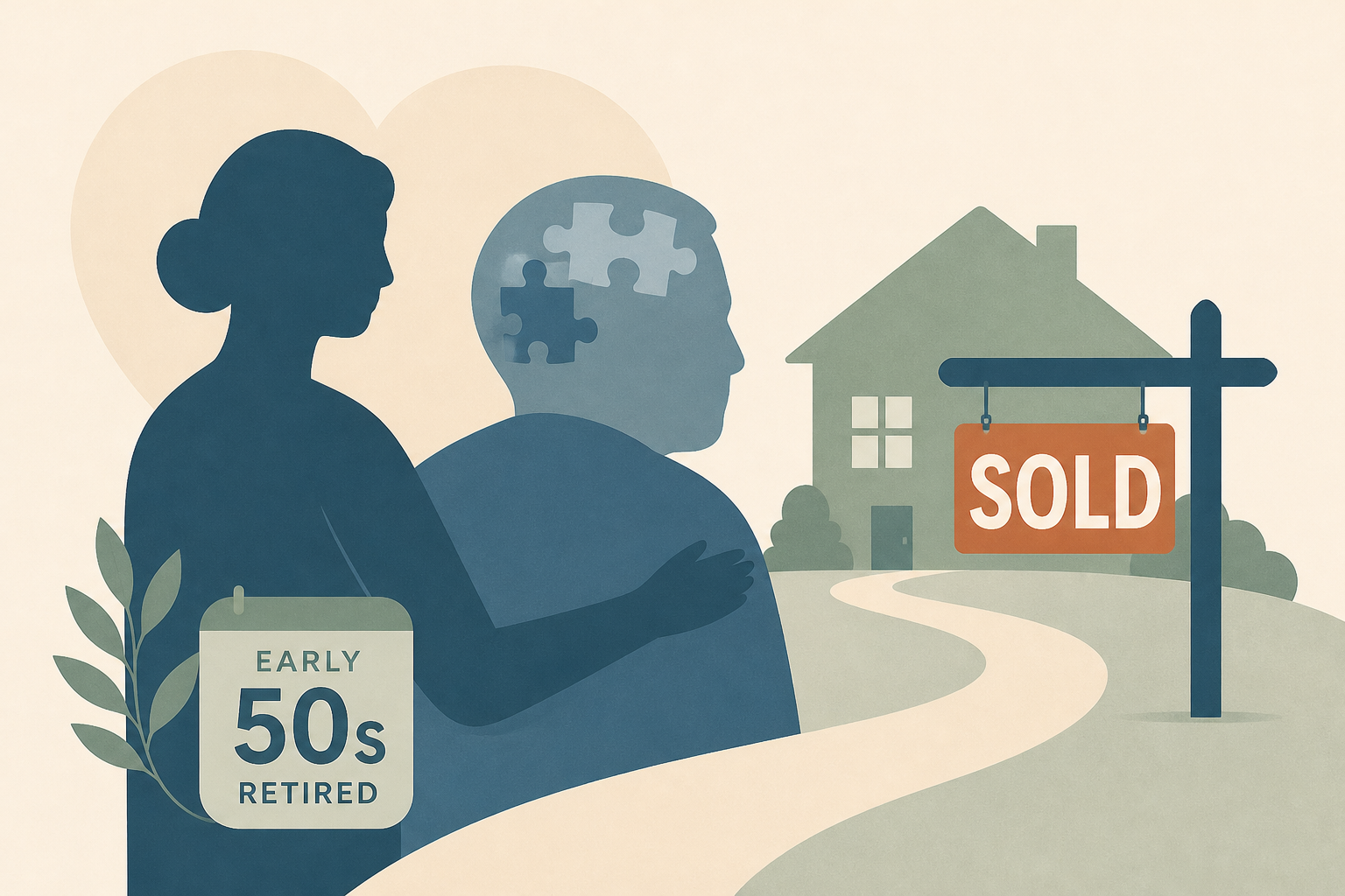 Retired in Early 50s to Care for Husband With Dementia, Sold Our House