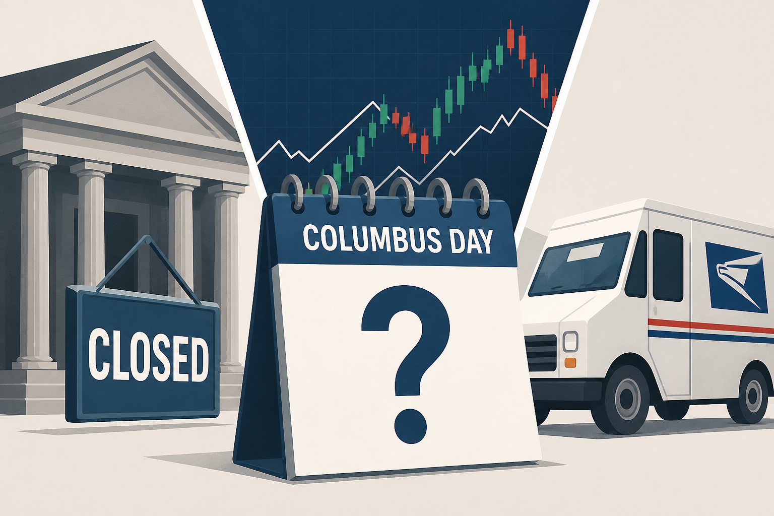 Are banks, the USPS and stock market open on Columbus Day? Here is what to know.
