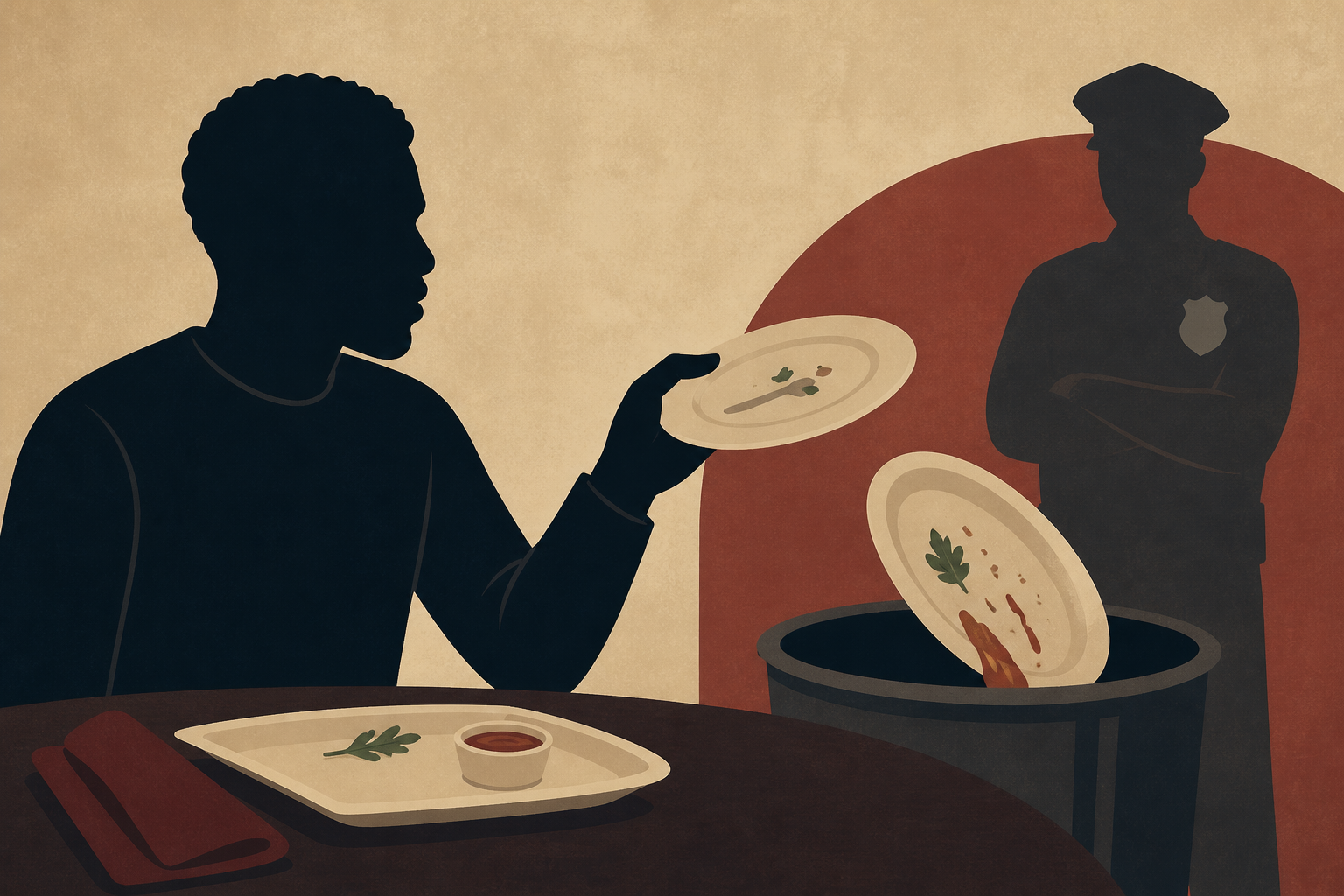 Black dad sent back untouched appetizer and ordered another for the table. Then Ruth’s steakhouse called cops on him after throwing food in trash