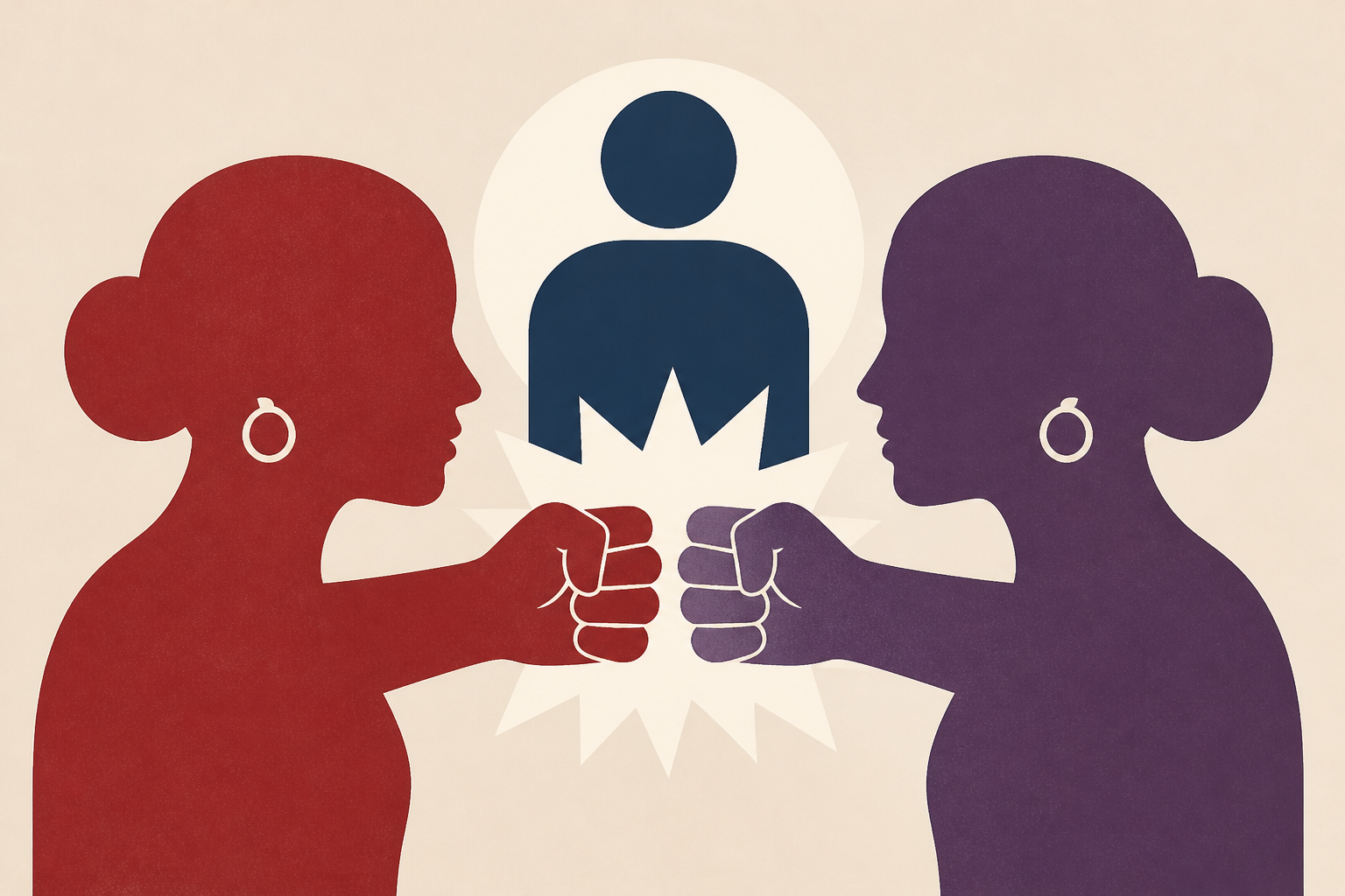When women share a husband, physical fights between co-wives are common across cultures