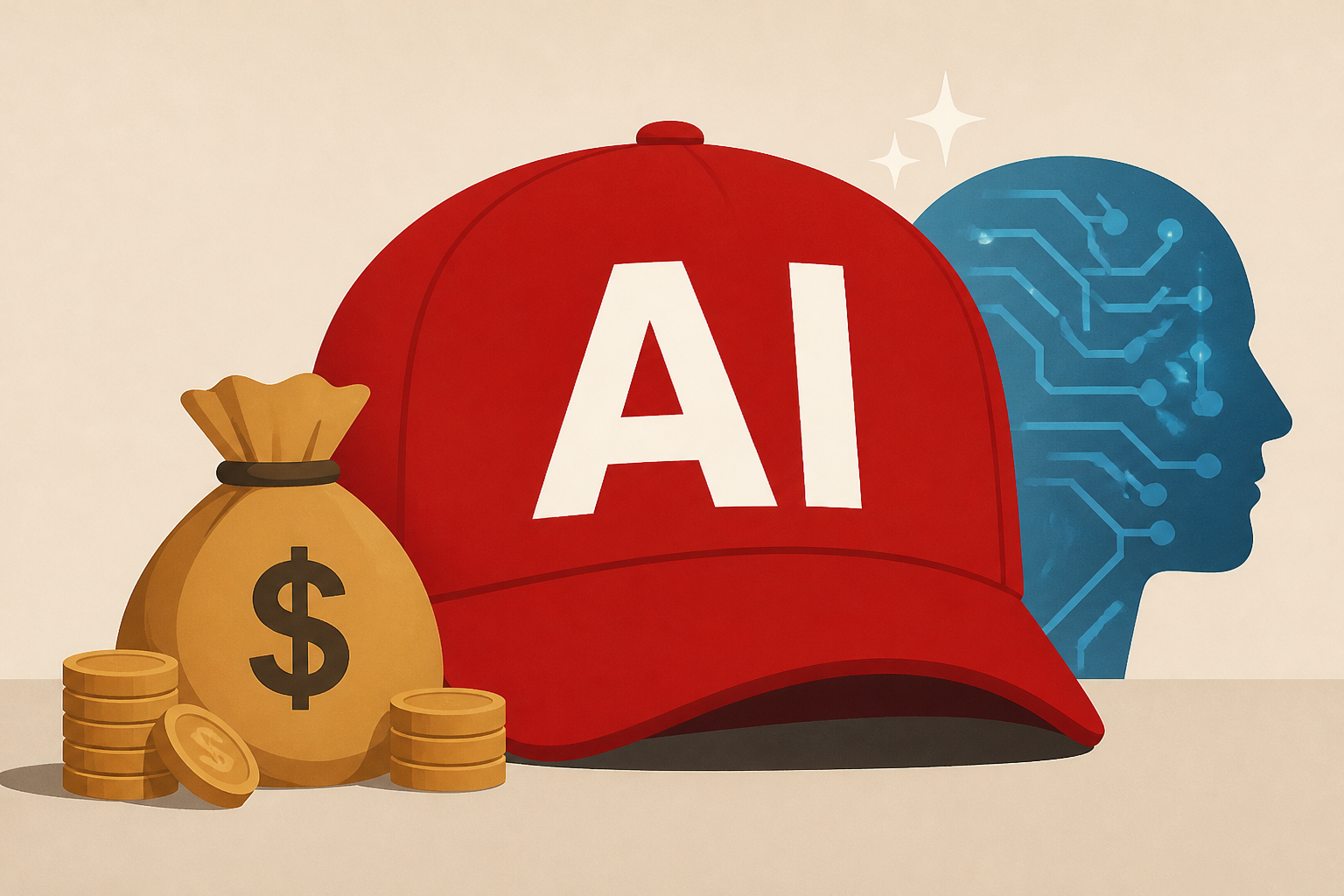 Billionaires love Trump’s AI rebrand