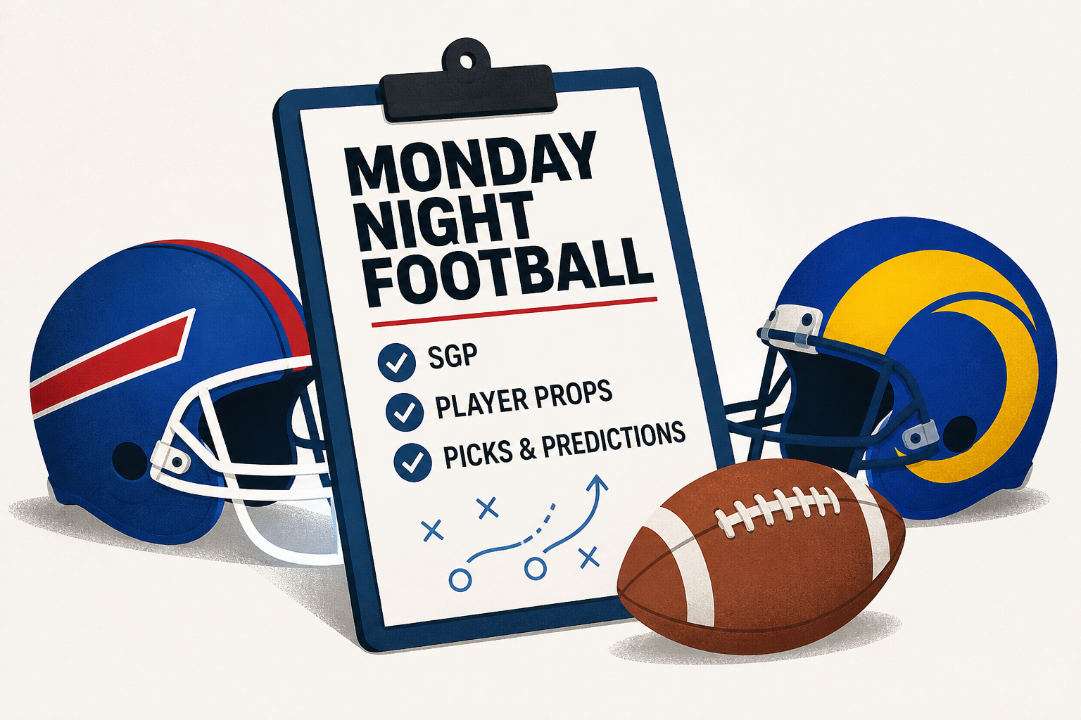 'Monday Night Football' SGP, player props: Bills vs. Rams picks, predictions