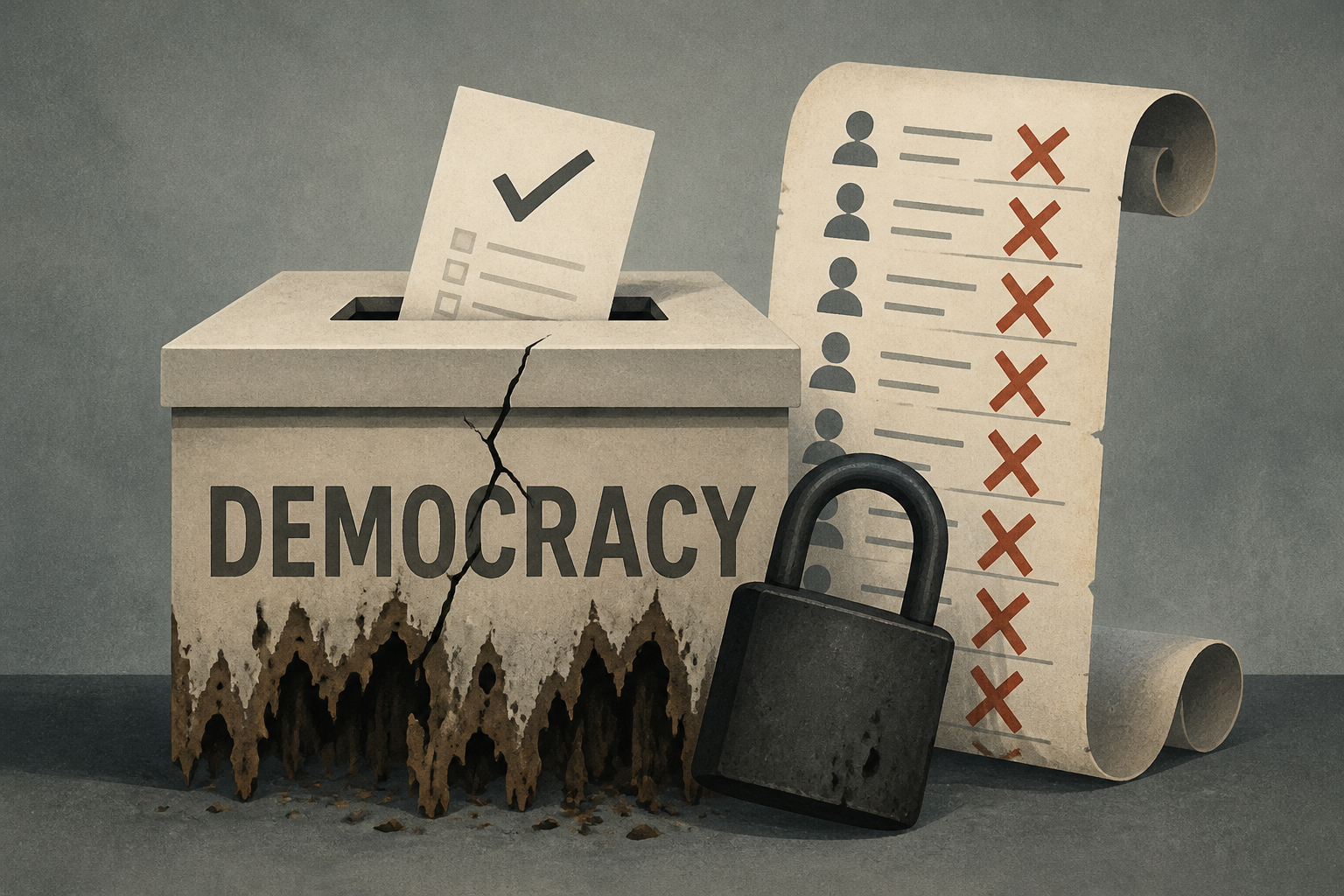 Protesters Say India’s Democracy Is “Rotten” as Modi Gov’t Purges Voter Rolls, Arrests Thousands