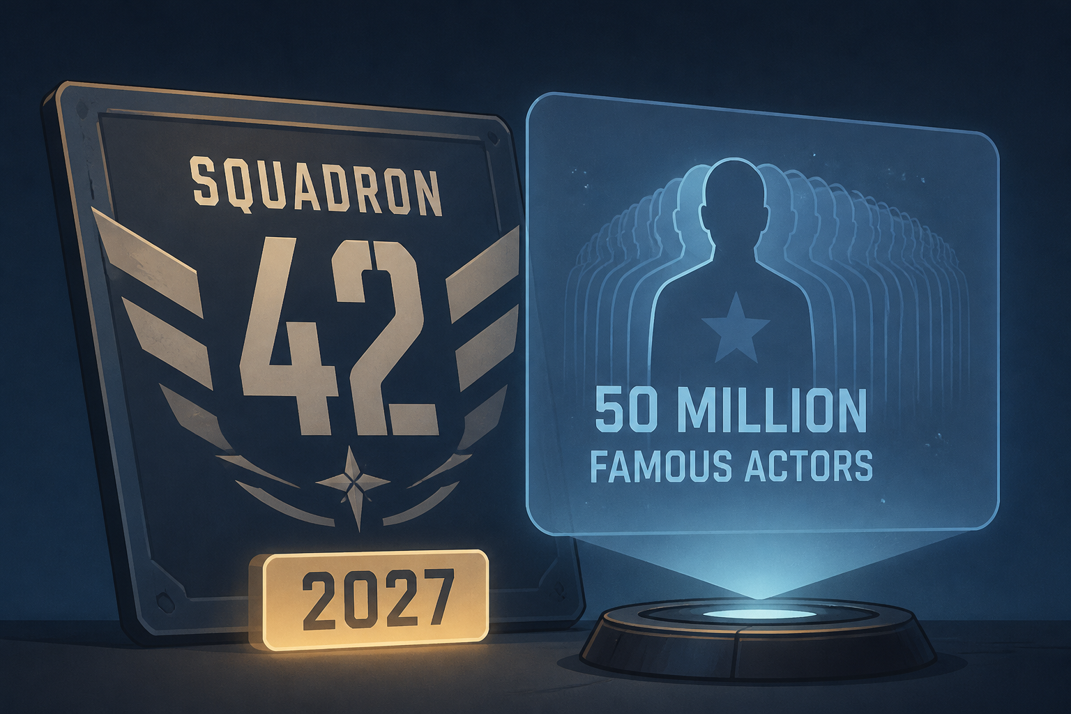 Star Citizen singleplayer spinoff Squadron 42 gets a Steam page ahead of its 2027 launch, and this is how I've learned about 50 million famous actors are in it