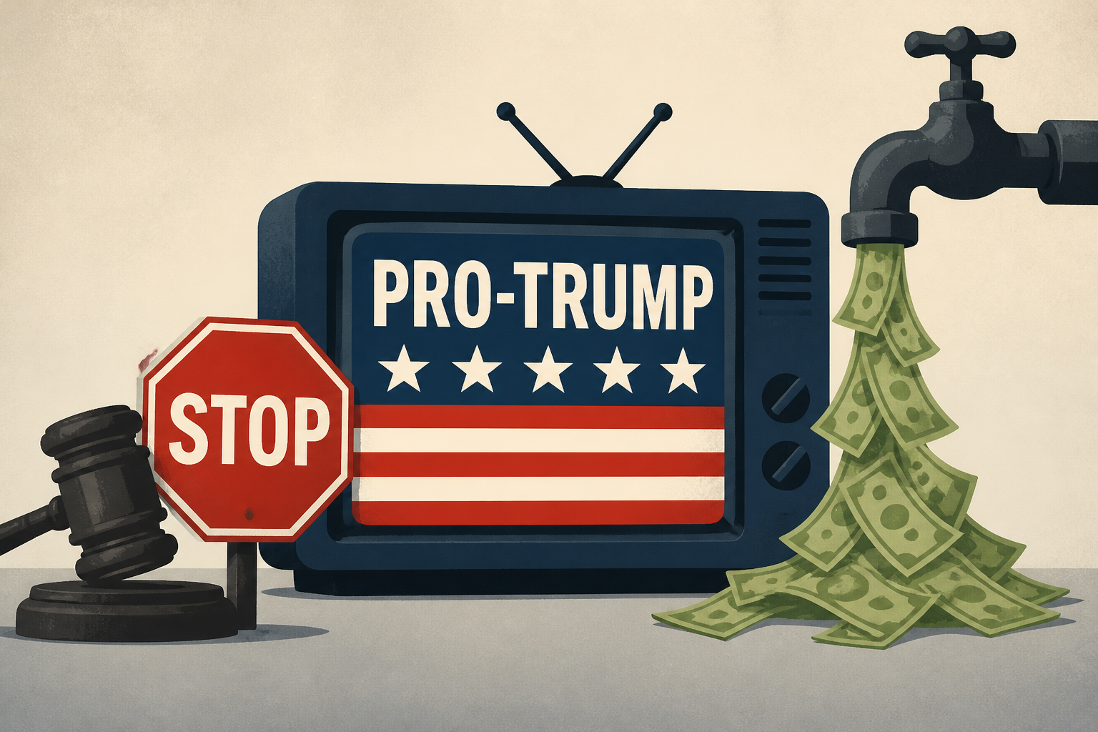 Pro-Trump ads paid by taxpayers aired after judge said stop : NPR