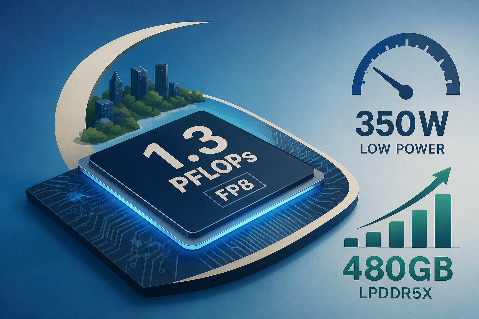 Intel Crescent Island Squeezes 1.3 PFLOPs Of FP8 Into Just 350W As D270 Targets The Competition With Value-Oriented LPDDR5X Up To 480 GB