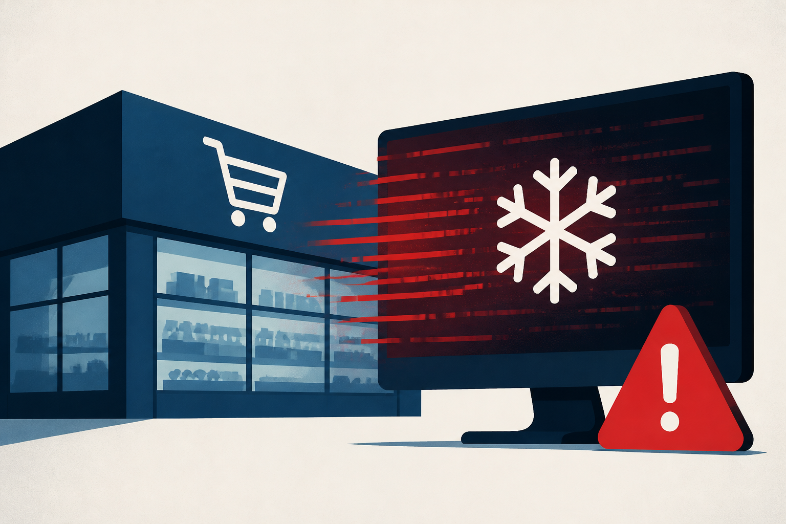 French supermarkets targeted by massive defrost cyberattack