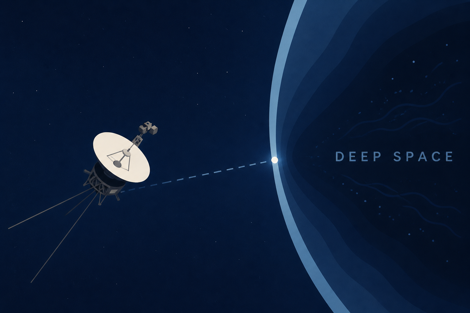 NASA's Voyager 1 Spacecraft Approaches Deep Space Milestone