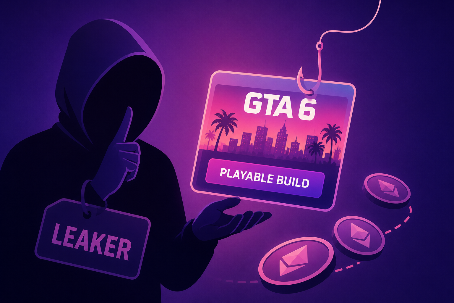 GTA 6 Leaker Teases 'Playable Build' Launch, Doubles Down on Crypto Scheme