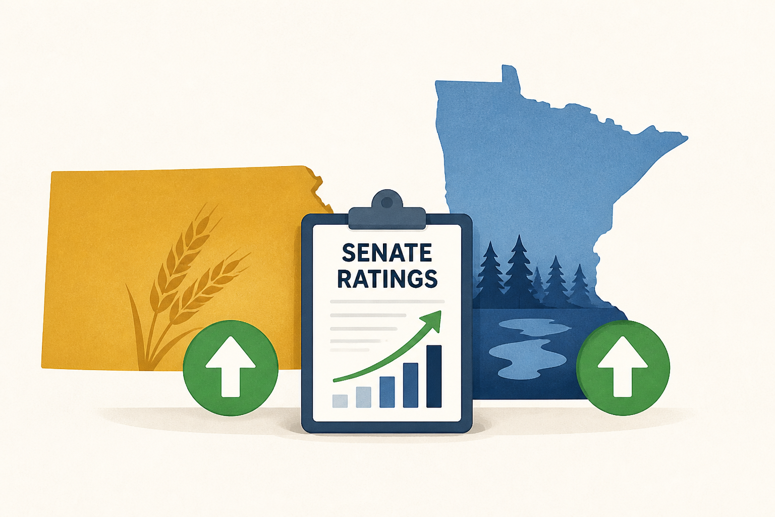 Senate ratings change: Kansas and Minnesota tighten