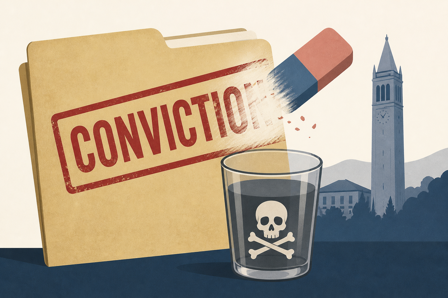 He poisoned his Berkeley co-worker, now wants his conviction cleared