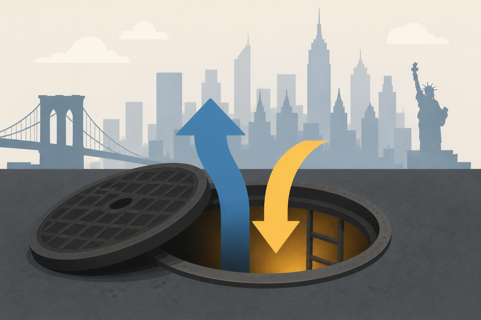 More people seen entering and exiting NYC manholes: What to know