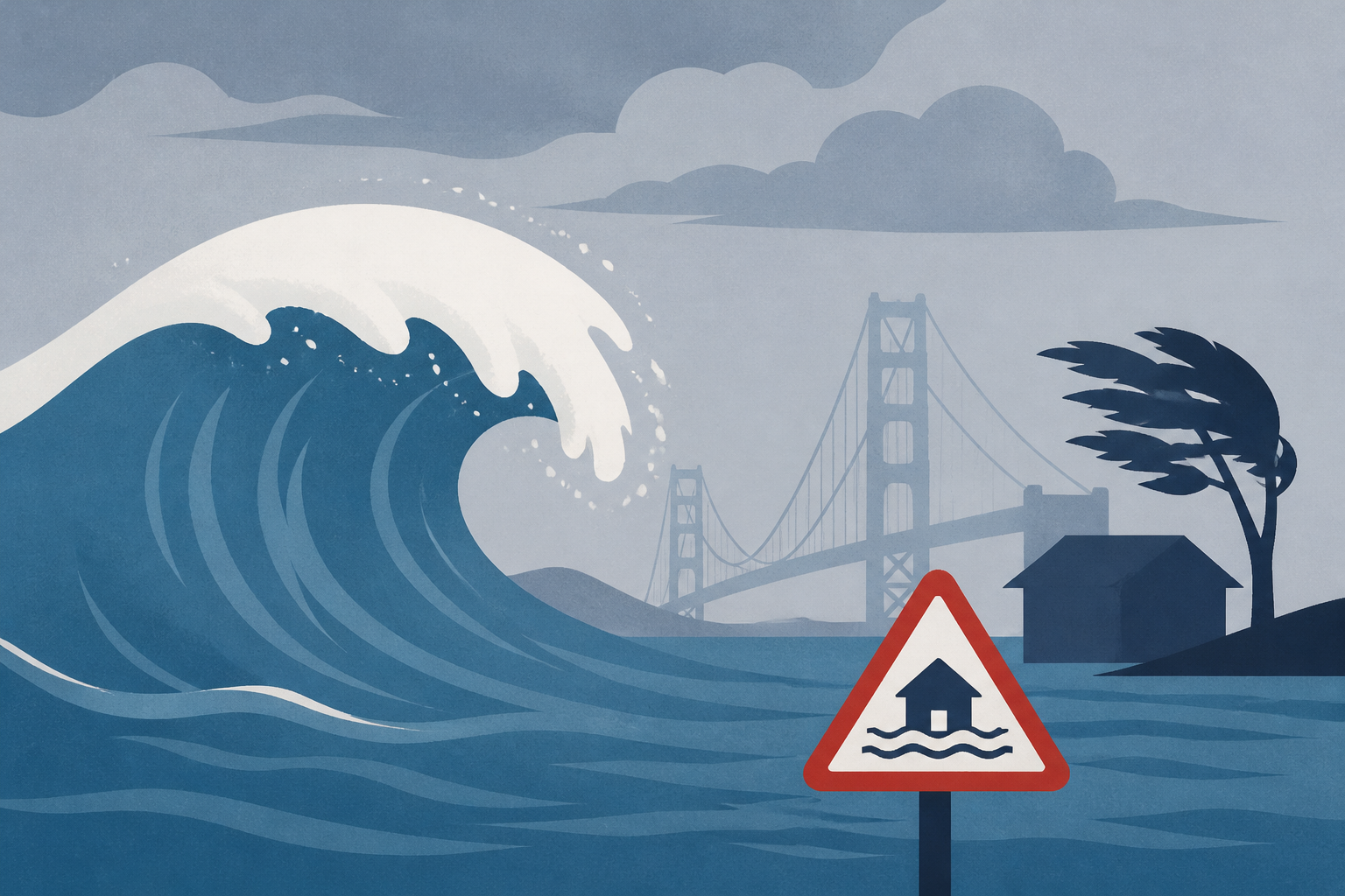 A Perfect Storm: Waves and Tides Could Flood Bay Area Shorelines This Week