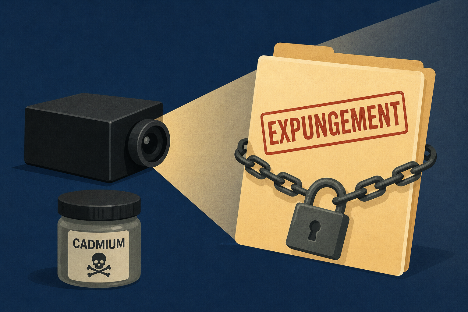 Cadmium poisoning victim releases hidden camera video to fight expungement