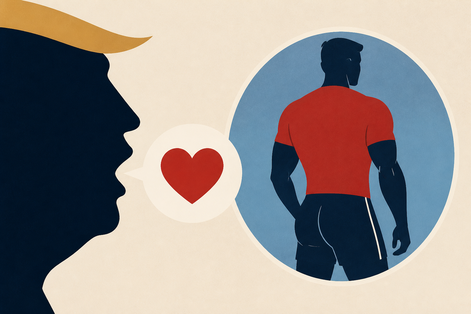 Trump gushes about how attractive, athletic Sen. Jon Husted is: ‘I looked at his a**’