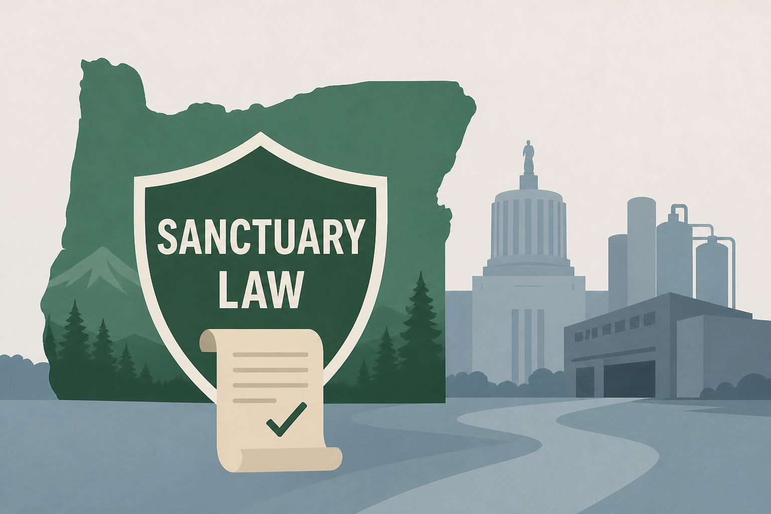 Gov. Kotek reinforces Oregon sanctuary law after ICE actions in Salem, at processing plant