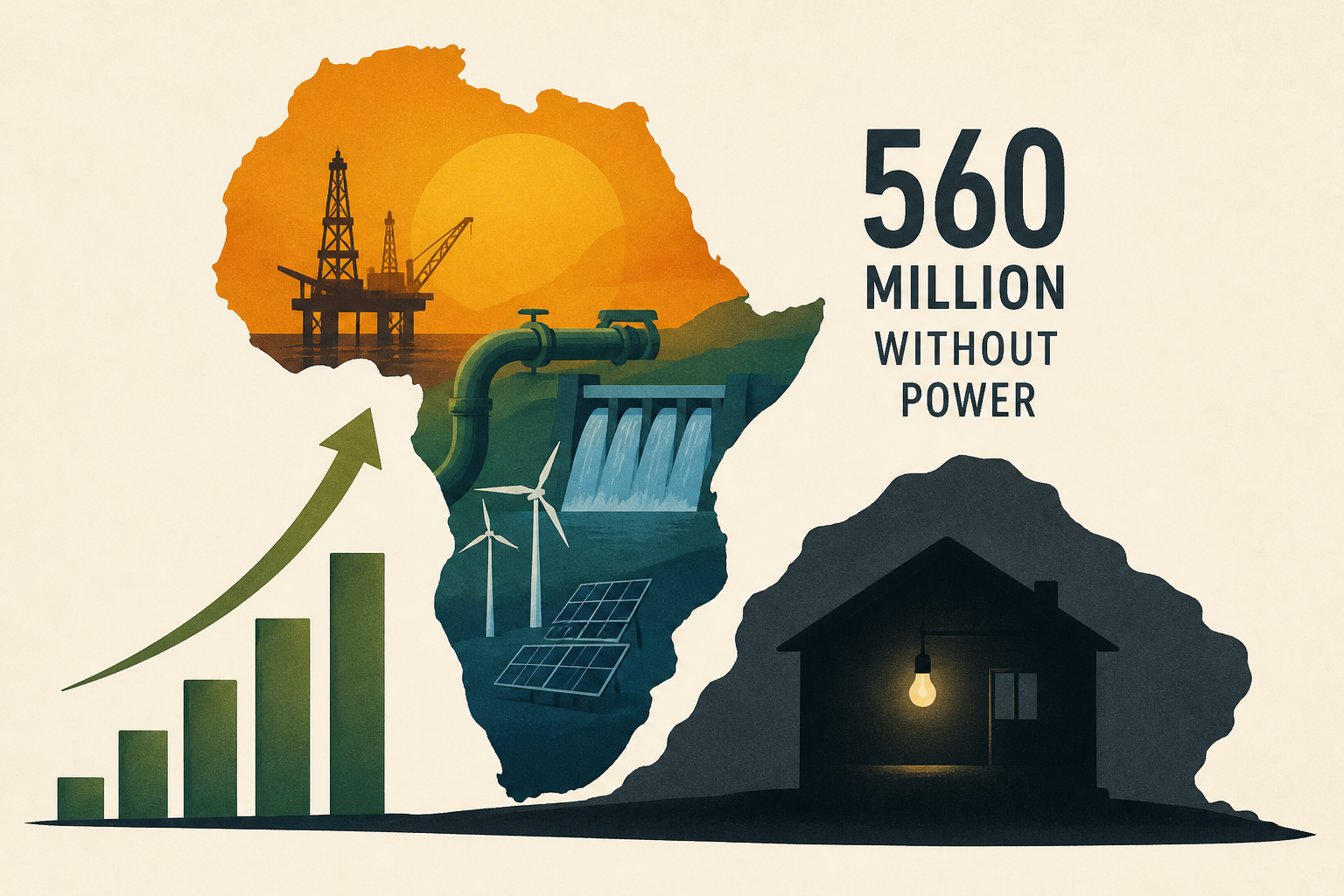 Mapping Africa’s energy wealth and 560 million who remain without power