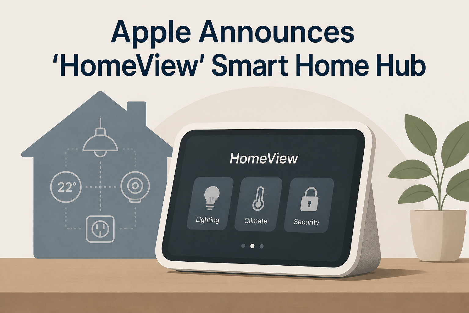 Apple Announces 'HomeView' Smart Home Hub