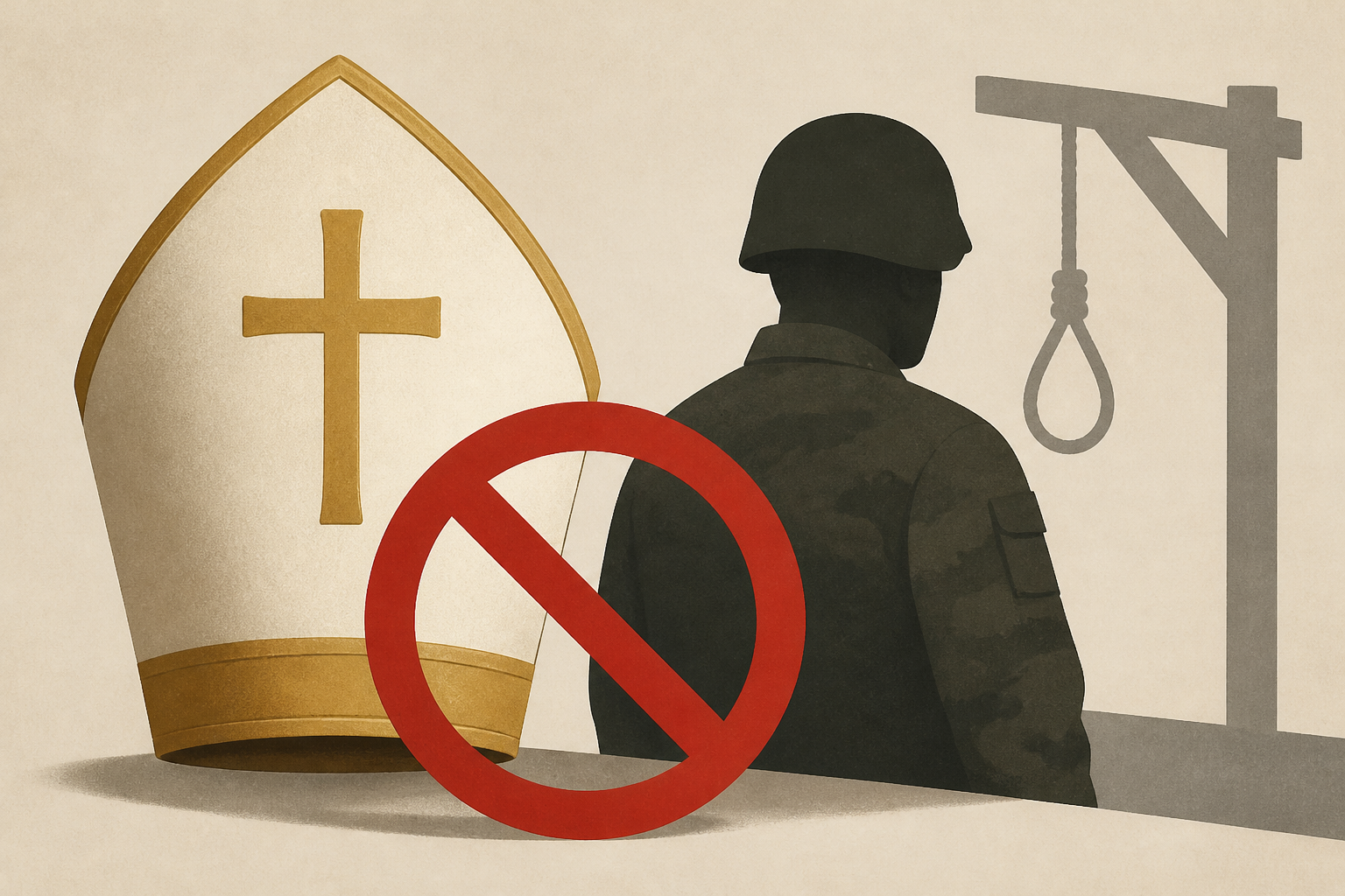 Archbishop tells Catholic soldiers not to take part in military execution