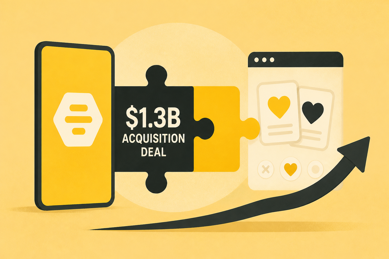 Bumble agrees to a $1.3B acquisition deal as online dating faces a reset
