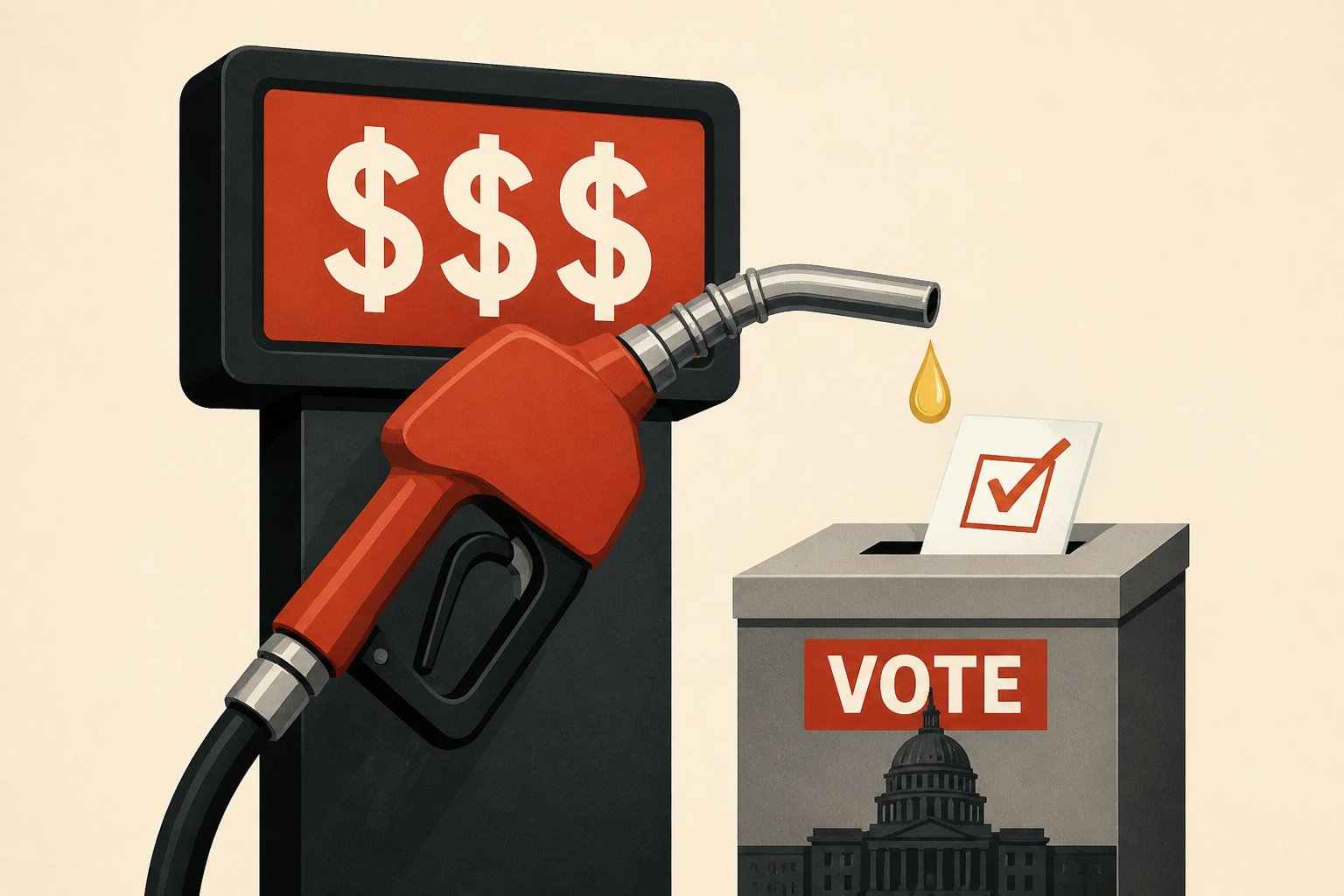 GOP senator said gas prices would decide the midterms. Now they’re threatening his reelection
