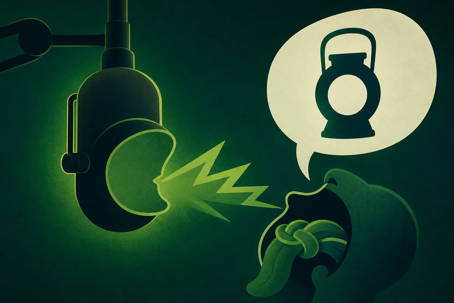 DC's Official Podcast Host Says Lanterns Fans 'Can Choke On Their Own Tongues'