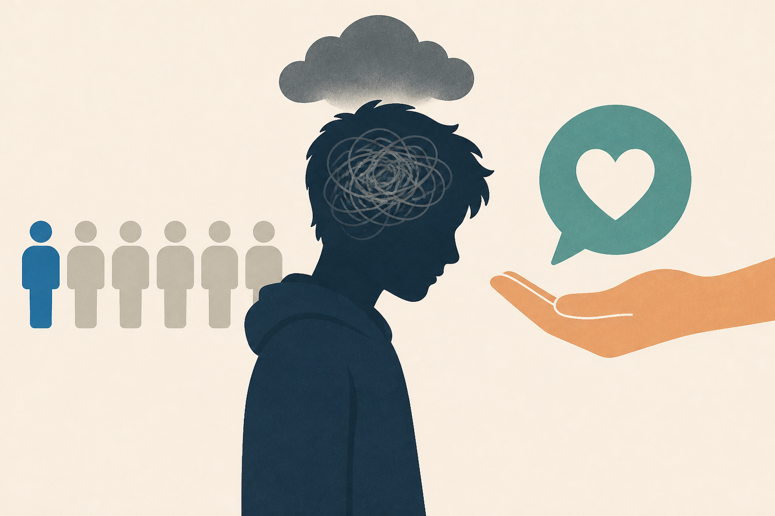 1 in 6 teens report anxiety symptoms and many go without help. What parents need to know
