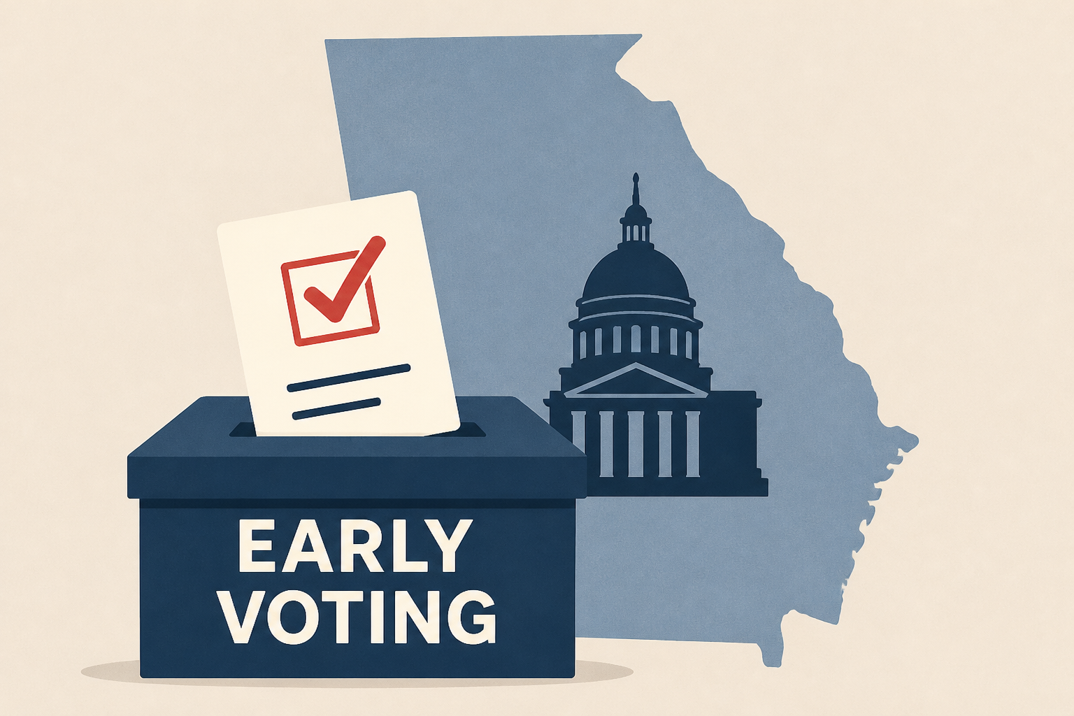 Georgia early voting begins for key 2026 races