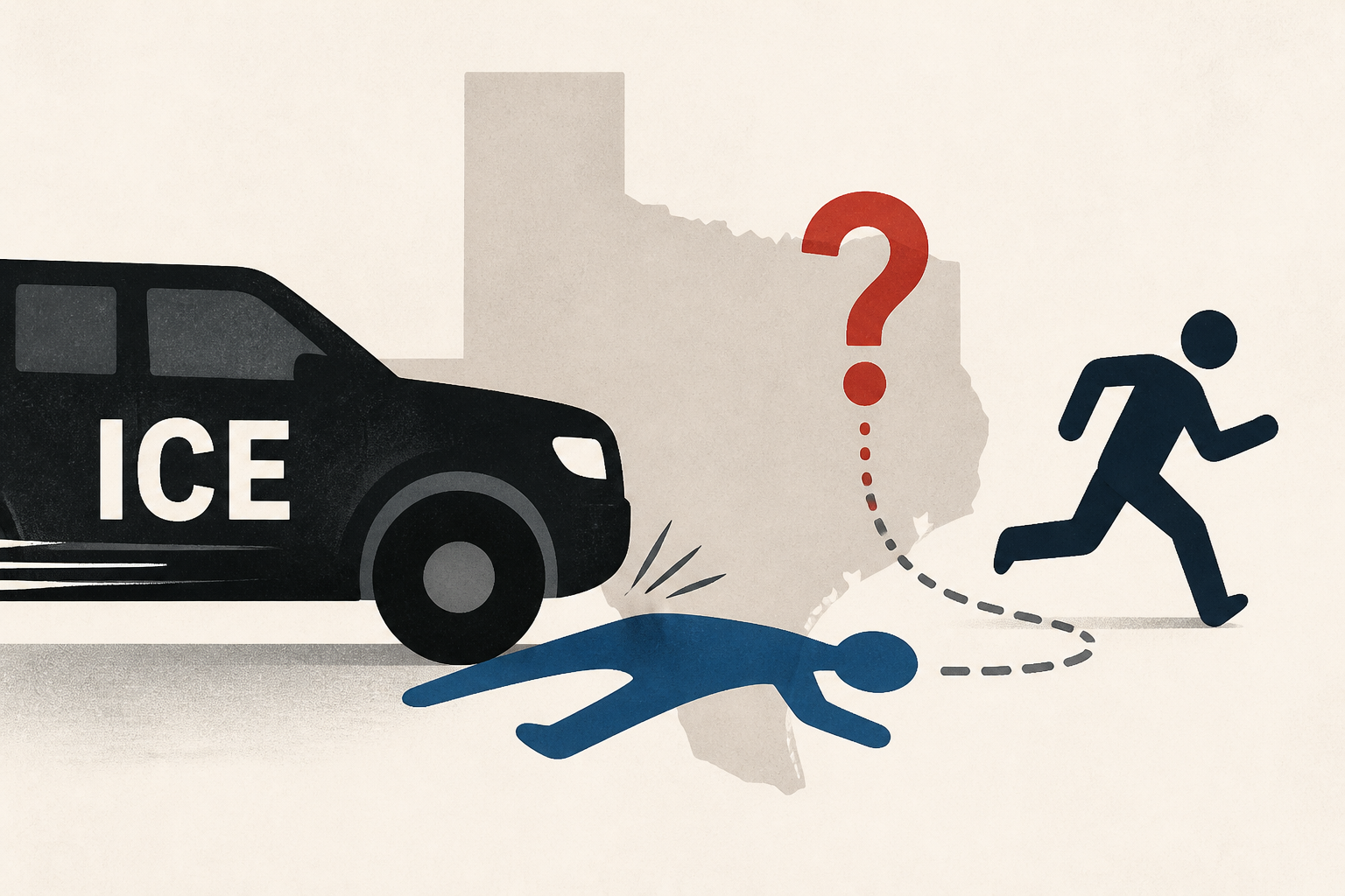 Texas man run over by ICE has never met the person agents were allegedly chasing