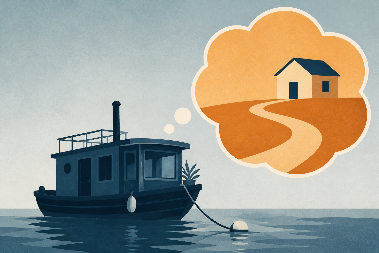 These California Boat Dwellers Fear the Worst: Life on Land