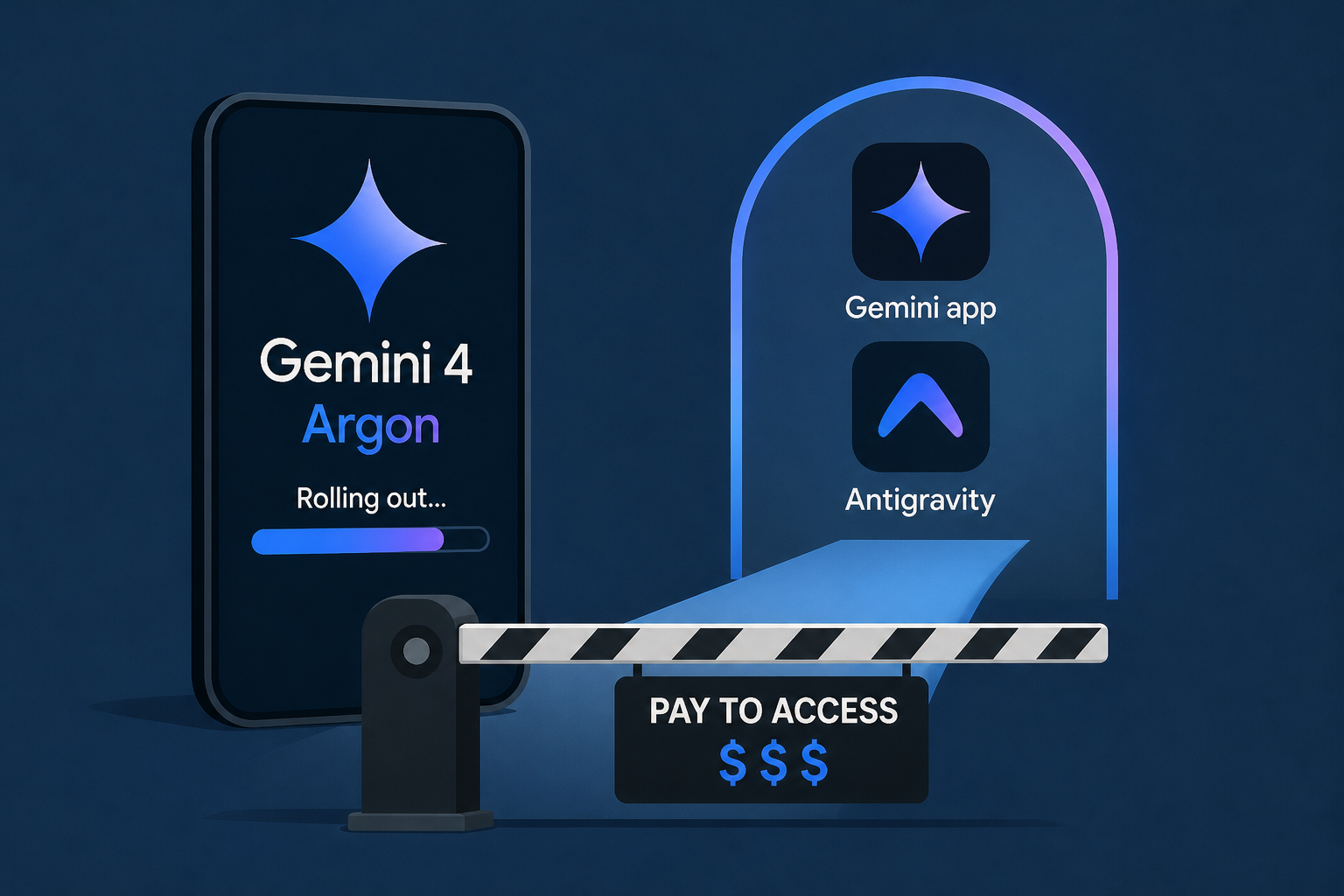 Gemini 4 Argon begins rolling out in Gemini app and Antigravity, but only if you pay
