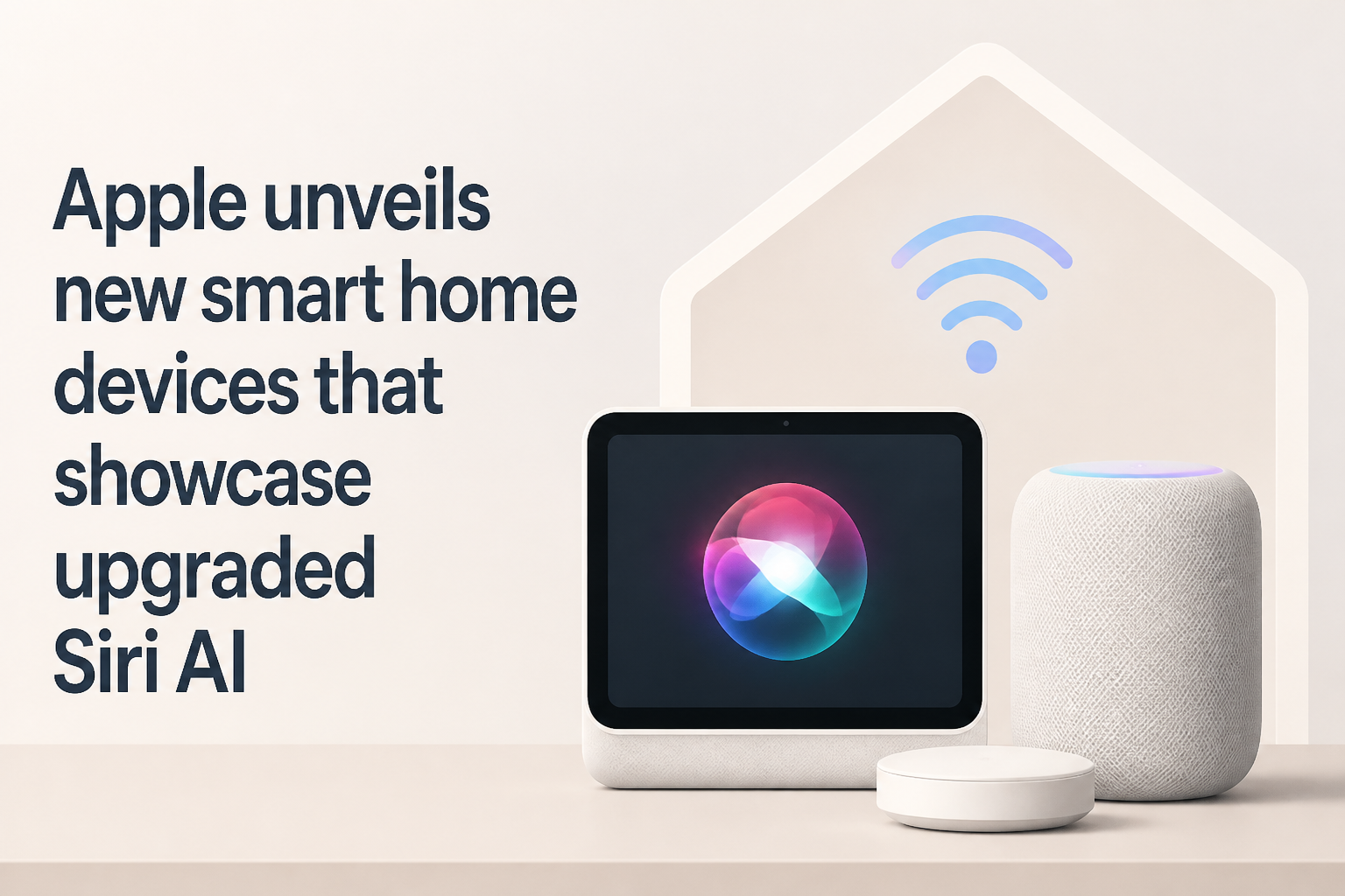 Apple unveils new smart home devices that showcase upgraded Siri AI