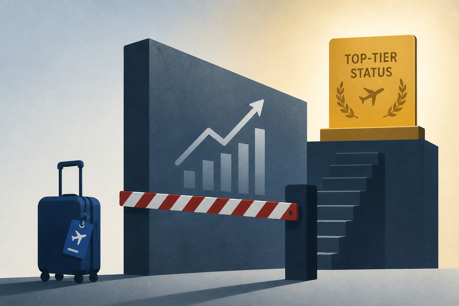 United Airlines makes it harder to get top-tier frequent flyer status