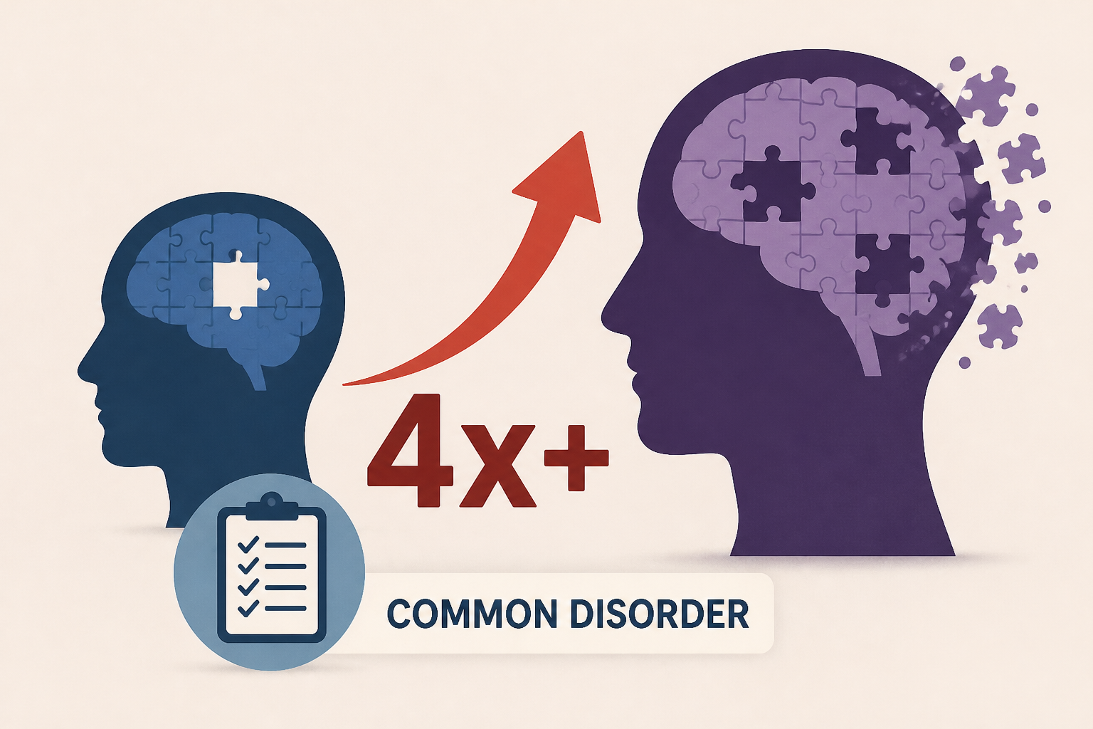 Dementia risk more than quadruples among adults with common disorder