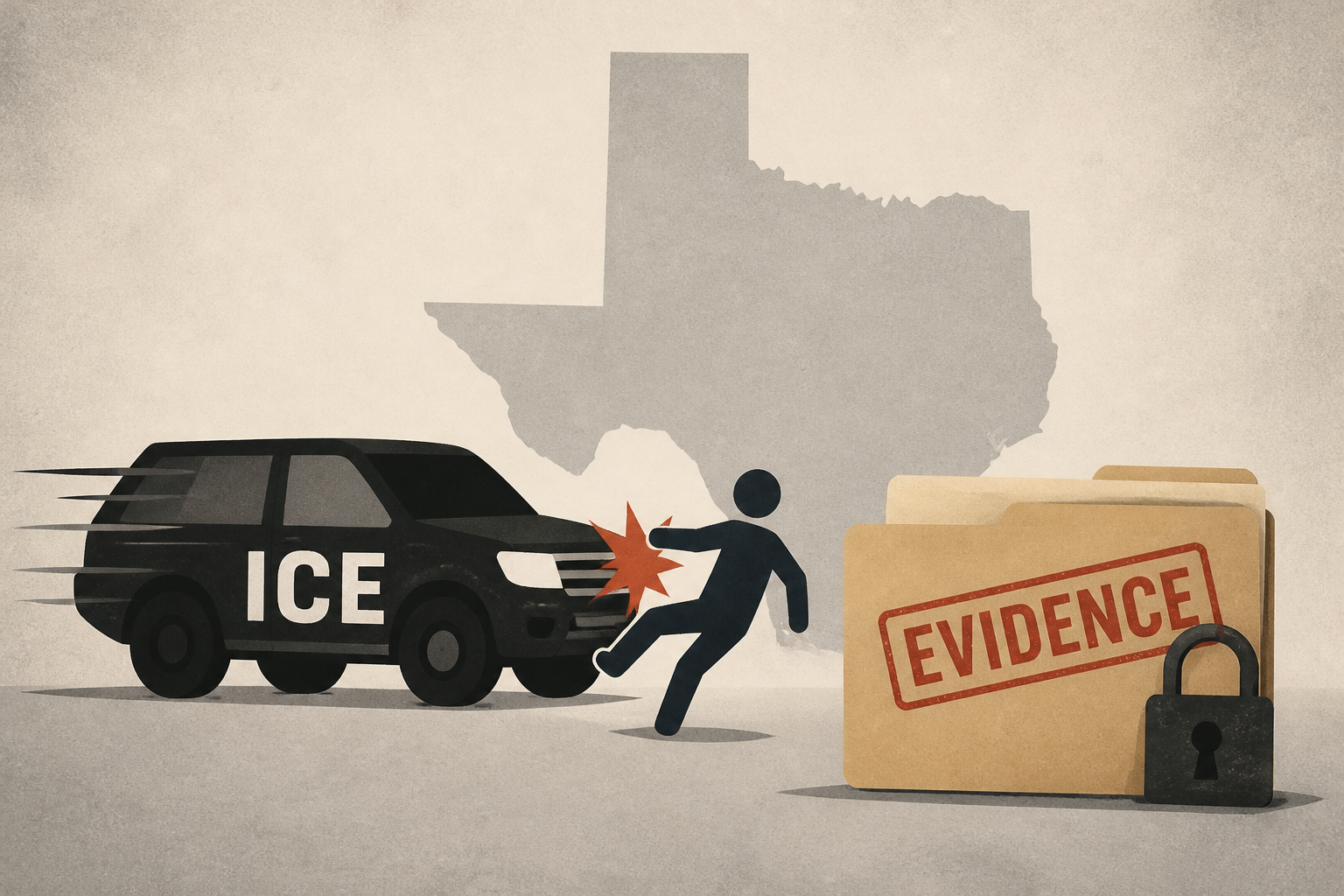Texas DA says ICE intentionally hit immigrant with a car and may have withheld evidence