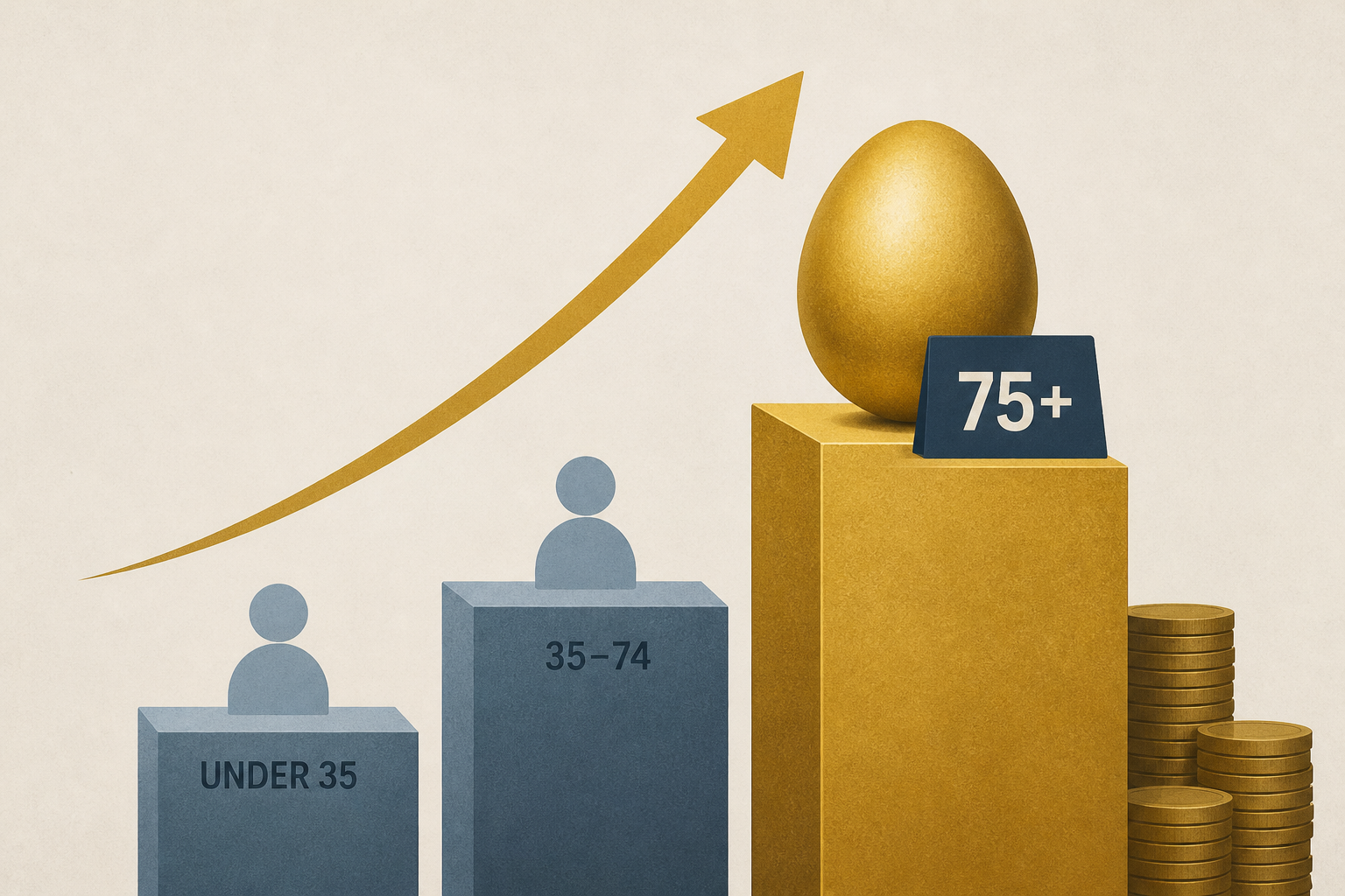 'The baby boomers have arrived': How Americans over 75 got richer than other age groups