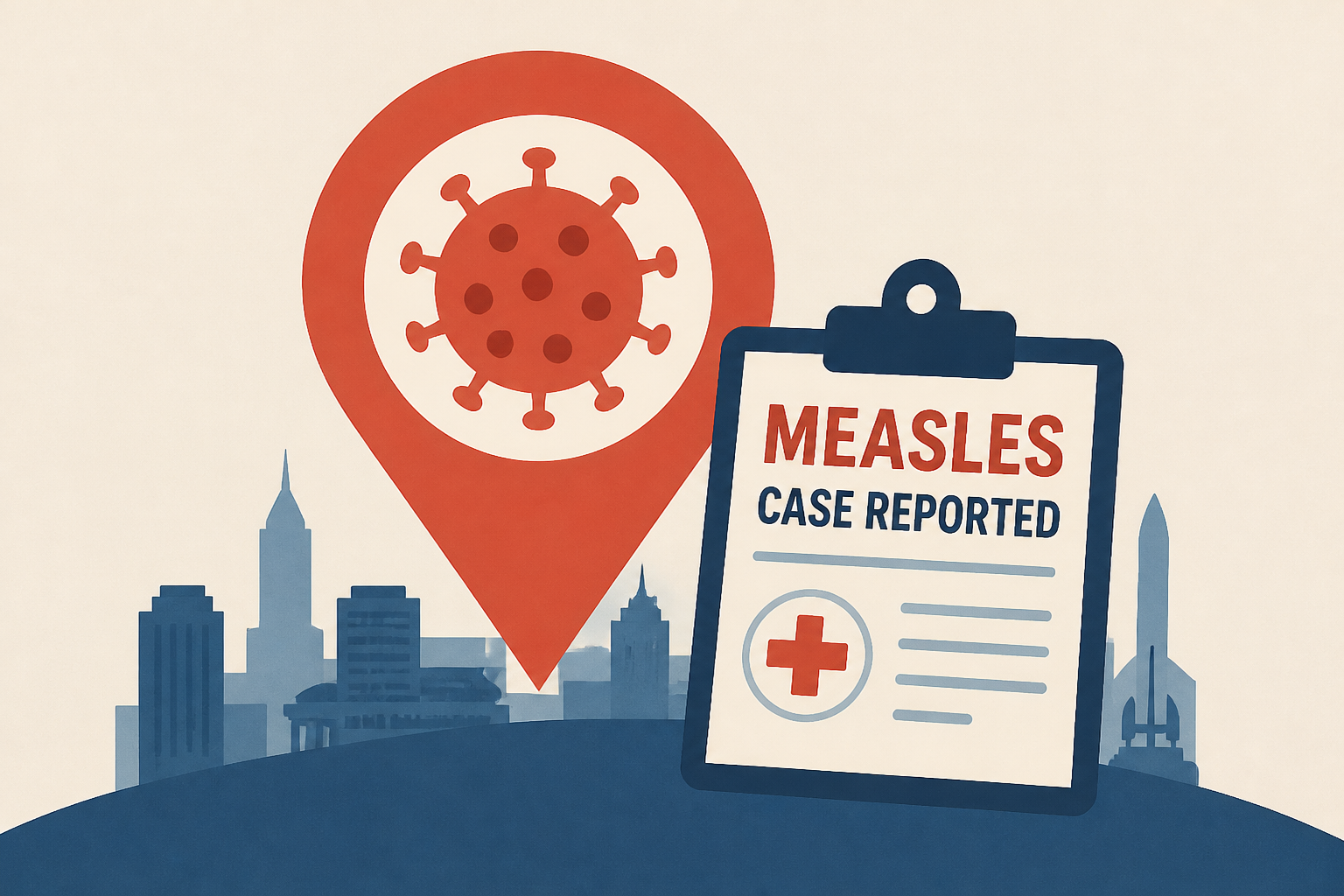 Measles case reported in Huntsville